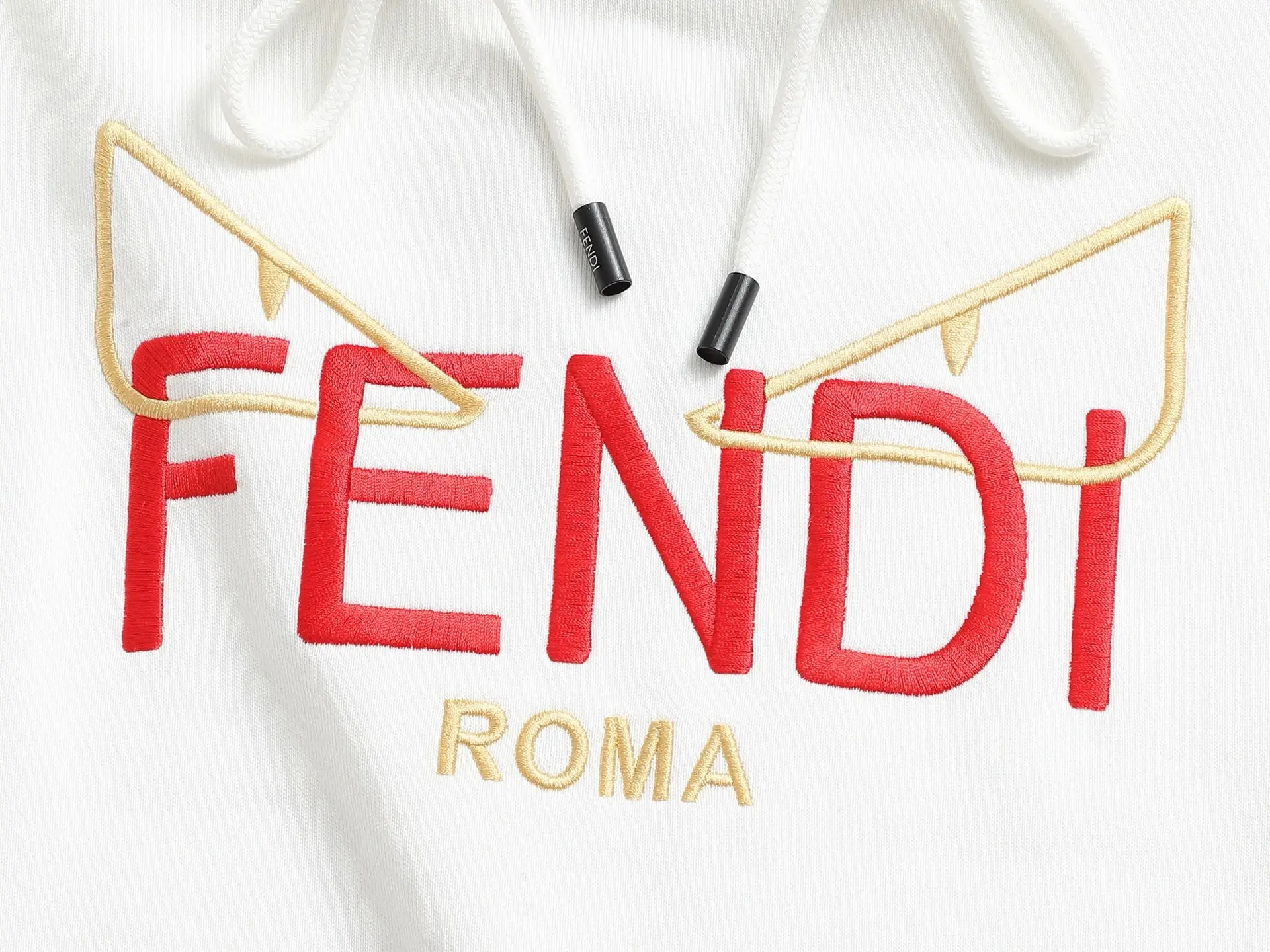 Logo Print Cotton-Blend Hoodie D19021988 — view 4