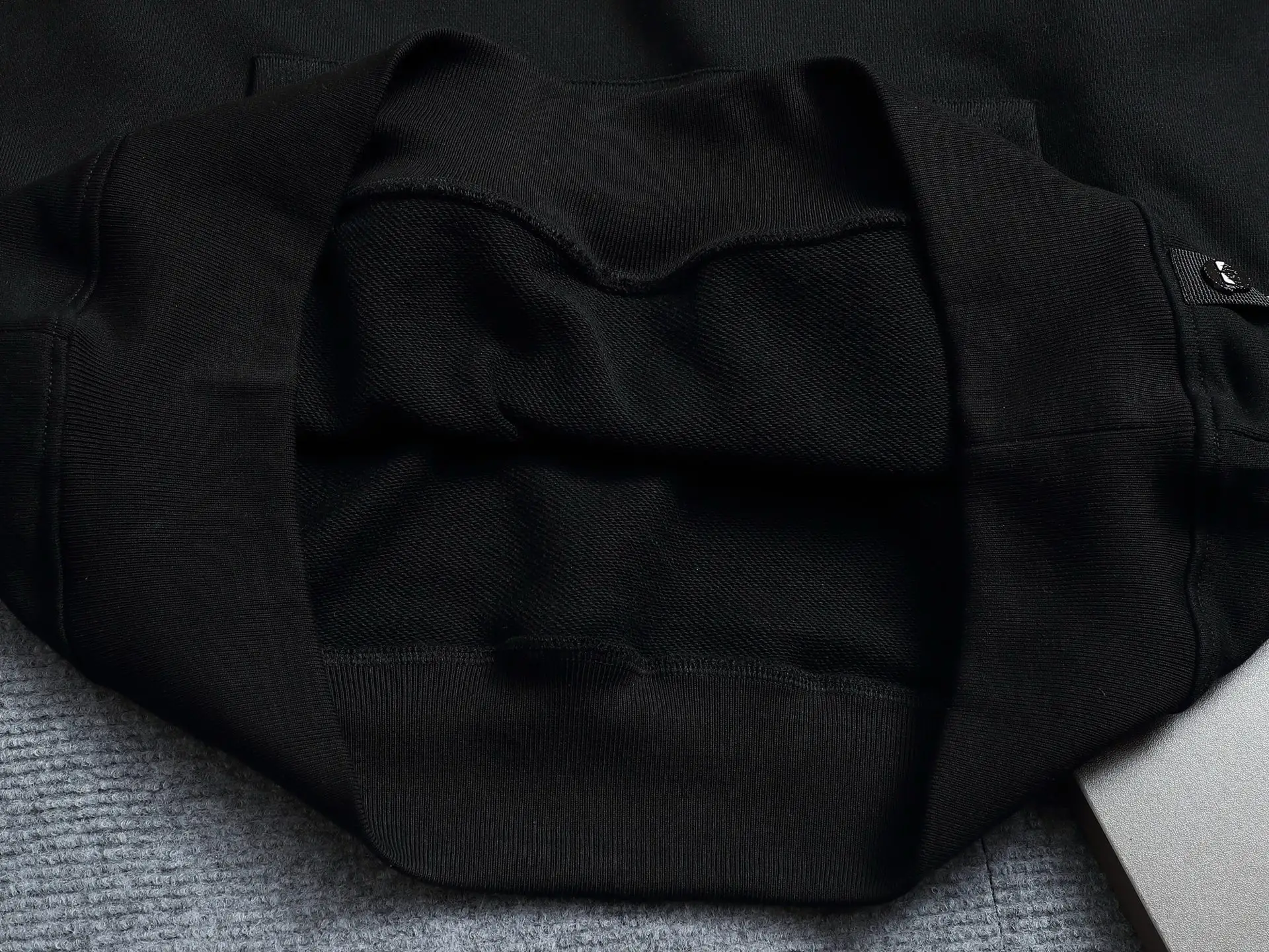 Logo Print Cotton-Blend Hoodie D19021989 — view 9