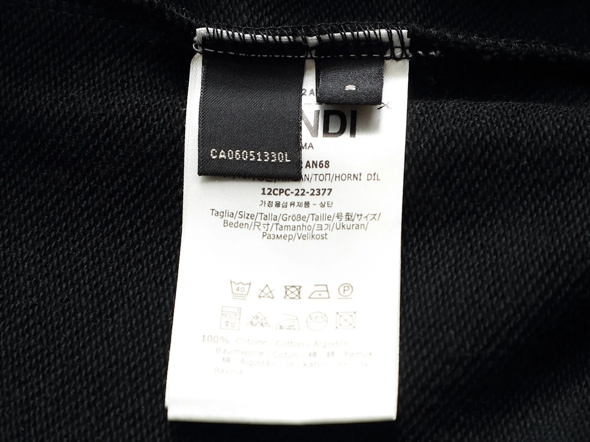 Logo Print Cotton-Blend Hoodie D19021989 — view 10