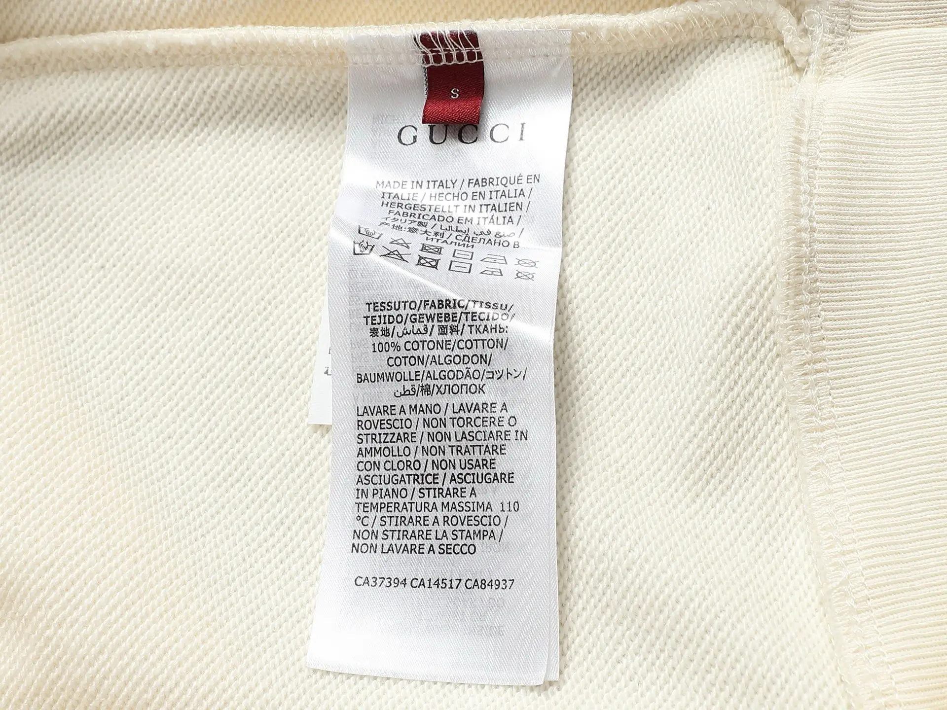 Vintage Logo Print Cotton Hoodie D19022008 — view 10