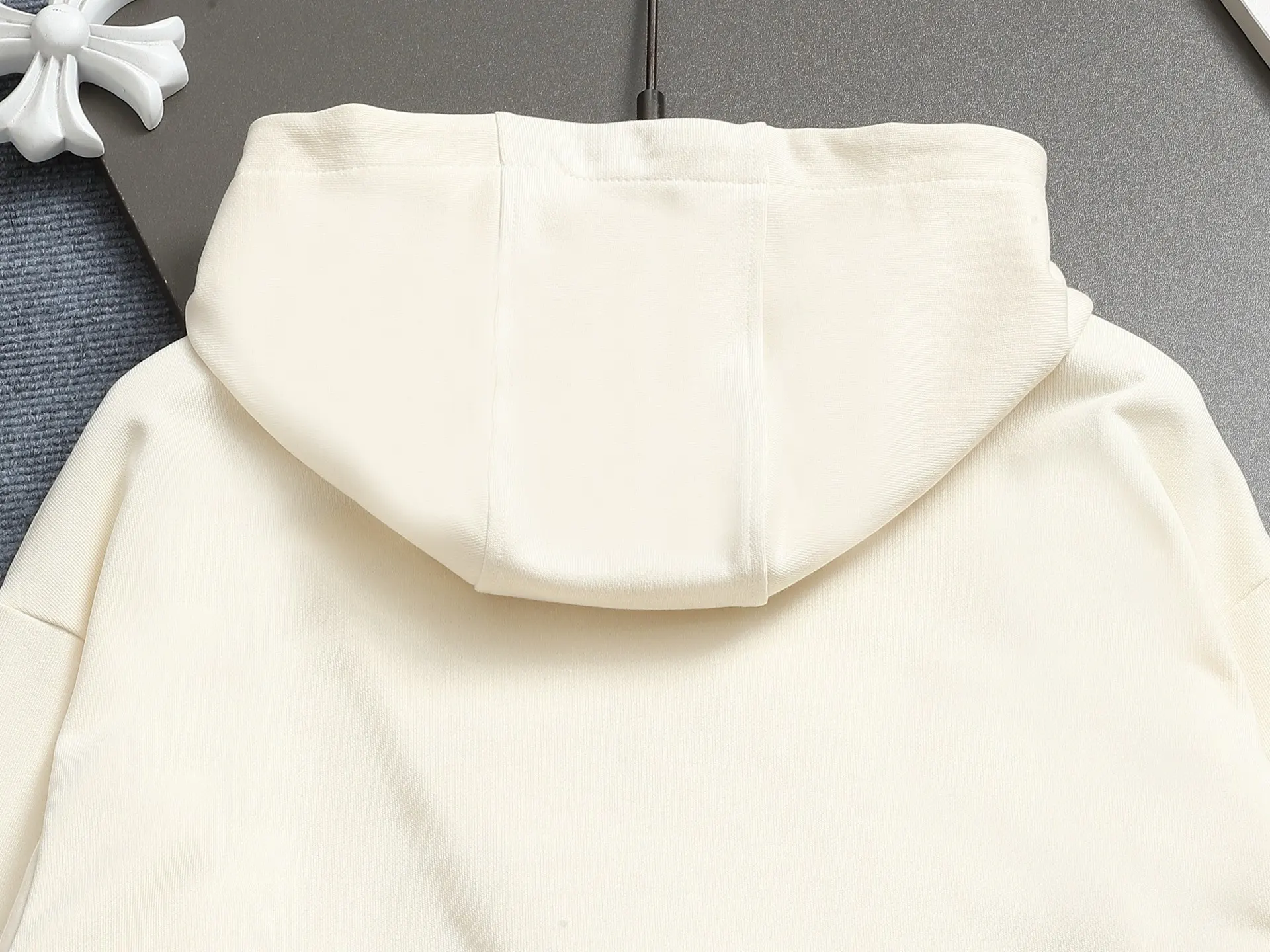 Vintage Logo Print Cotton Hoodie D19022008 — view 11