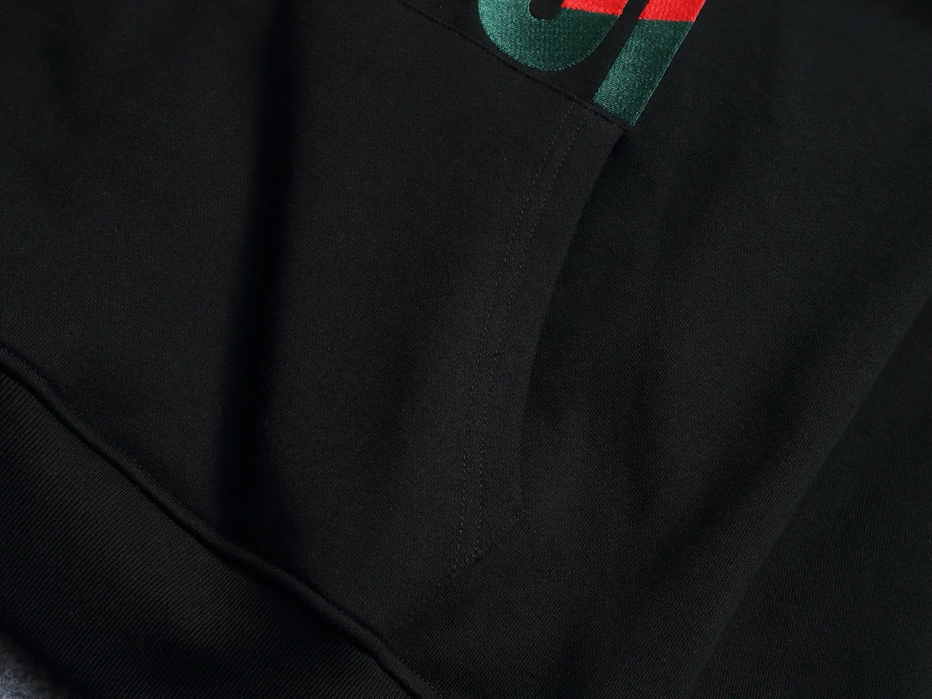 Vintage Logo Print Cotton Hoodie D19022010 — view 8