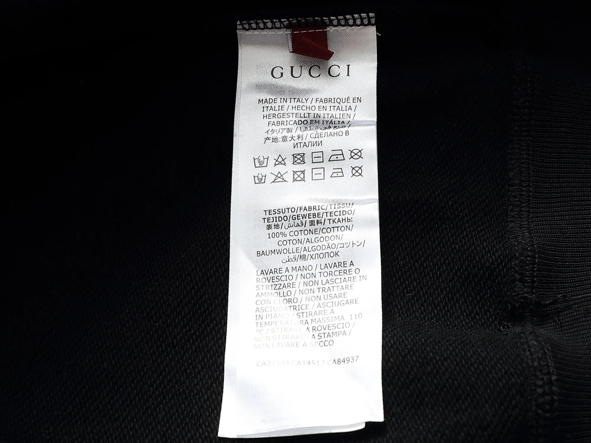 Vintage Logo Print Cotton Hoodie D19022010 — view 10