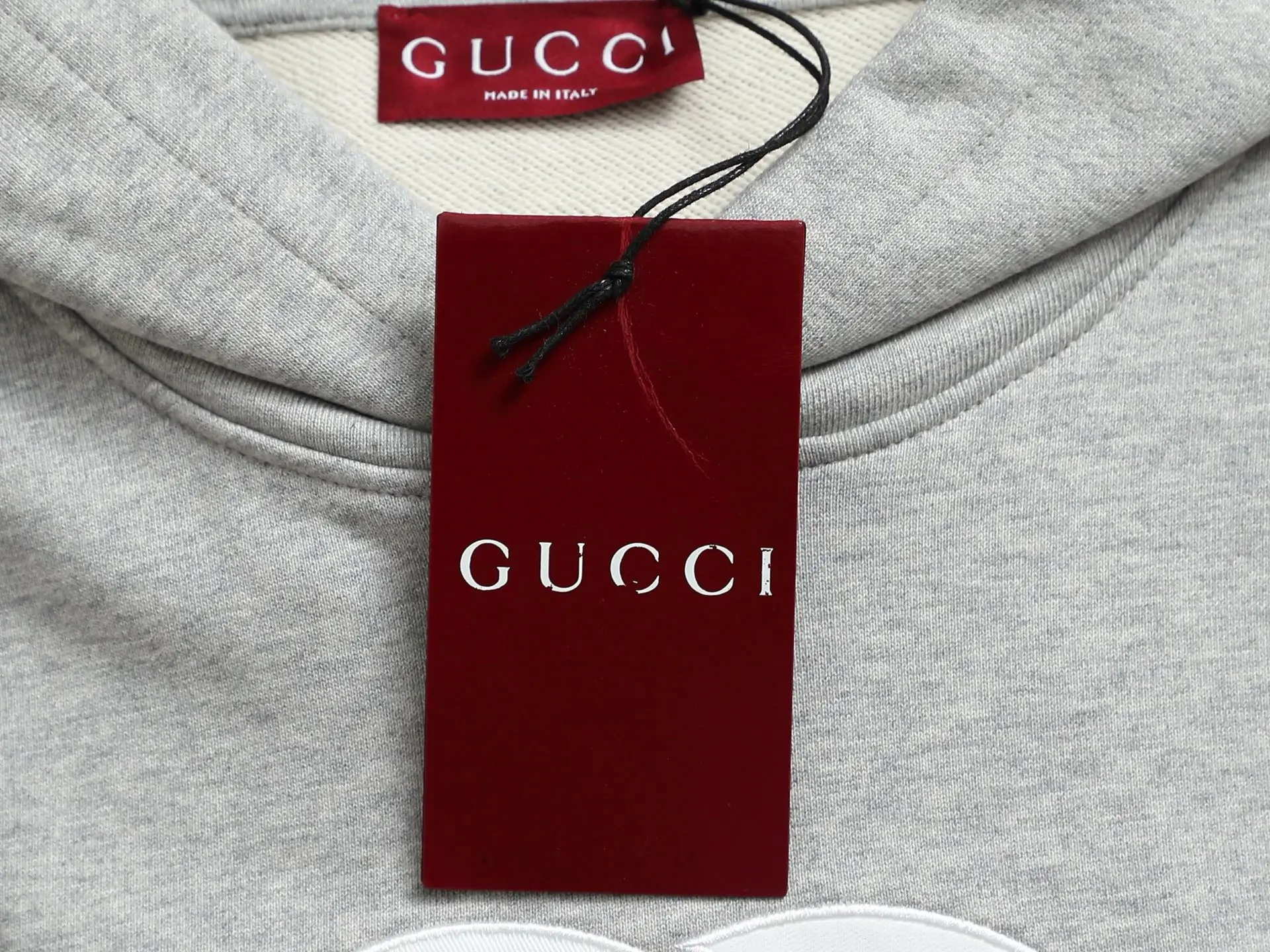 Vintage Logo Print Cotton Hoodie D19022009 — view 7