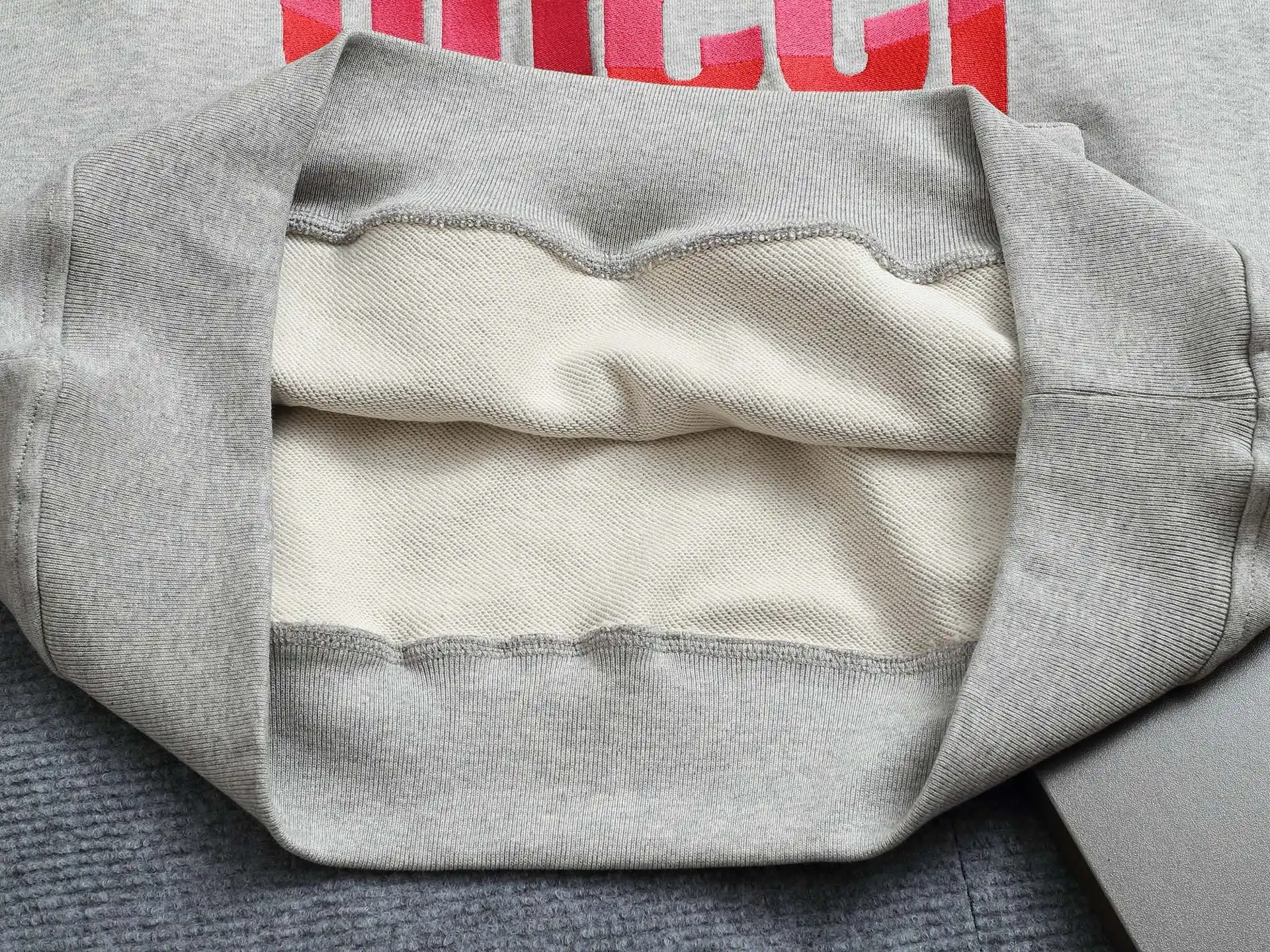 Vintage Logo Print Cotton Hoodie D19022009 — view 9
