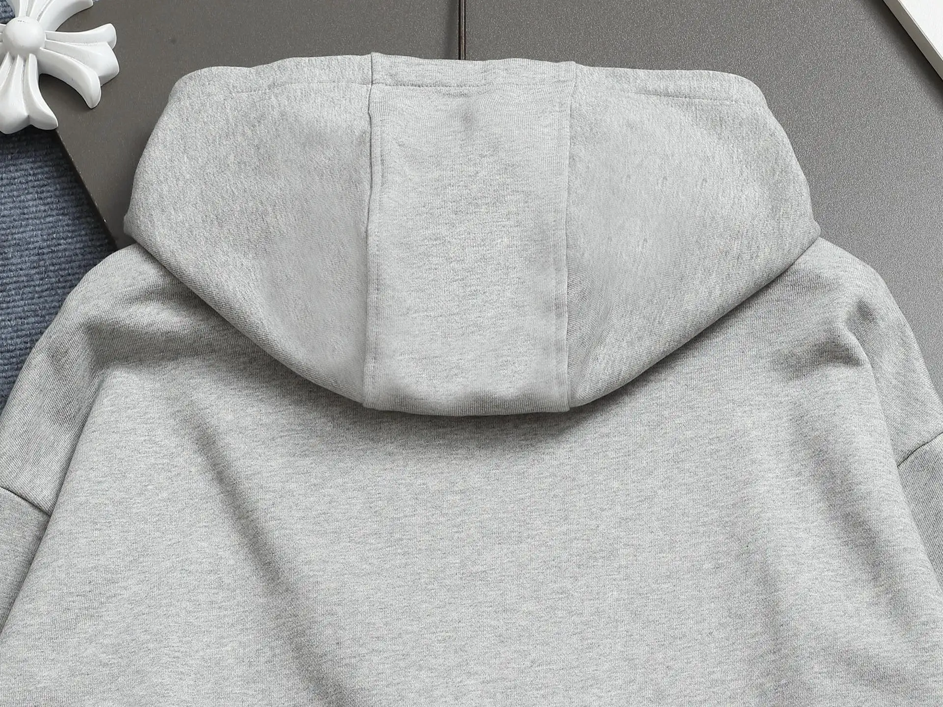 Vintage Logo Print Cotton Hoodie D19022009 — view 11