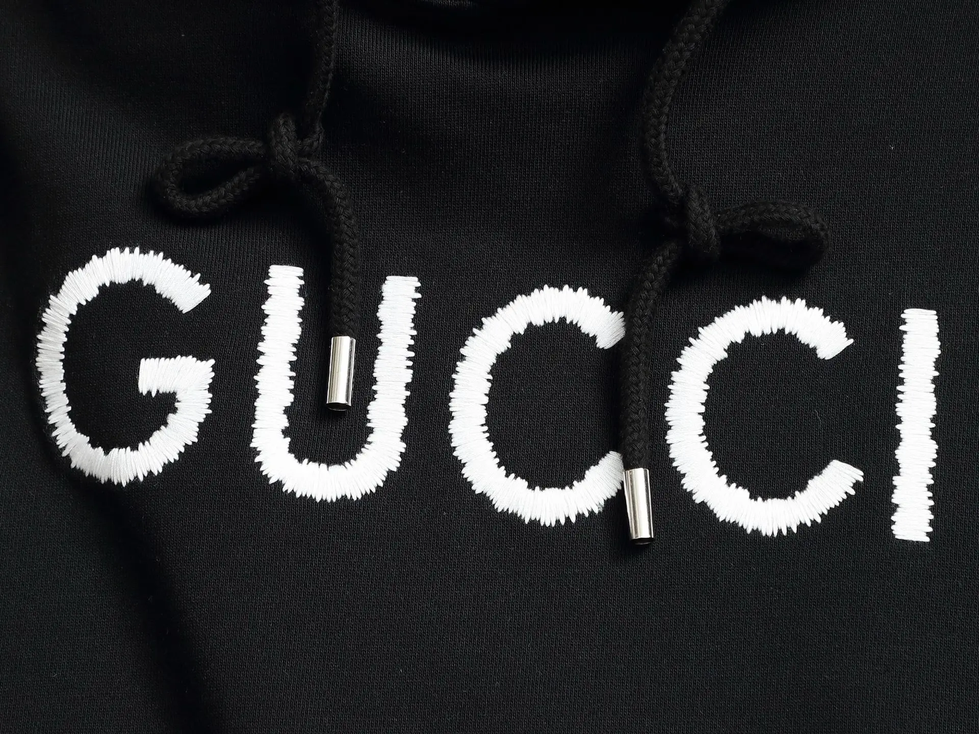 Logo-Embroidered Cotton-Blend Hoodie D19021991 — view 6