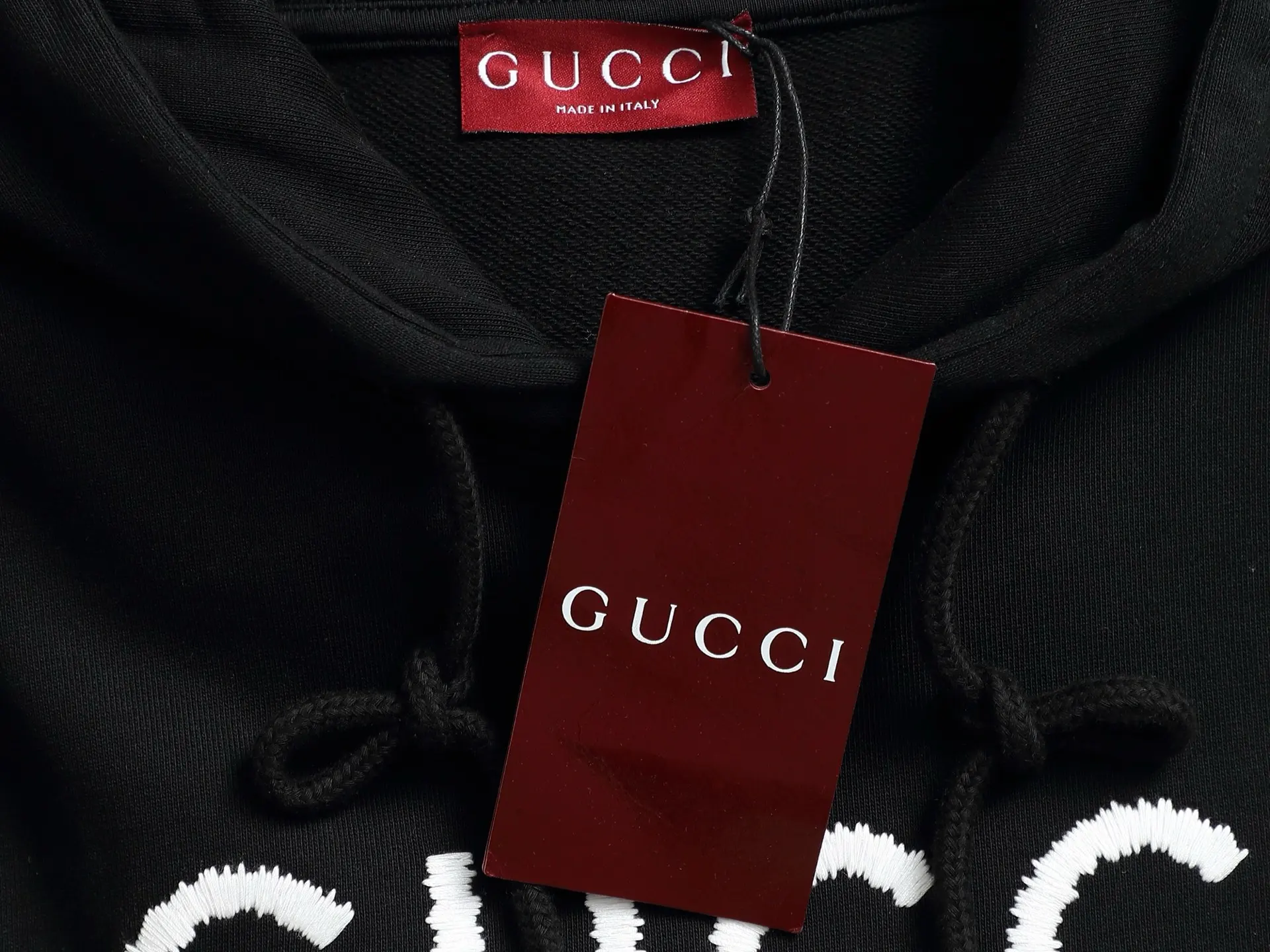 Logo-Embroidered Cotton-Blend Hoodie D19021991 — view 7