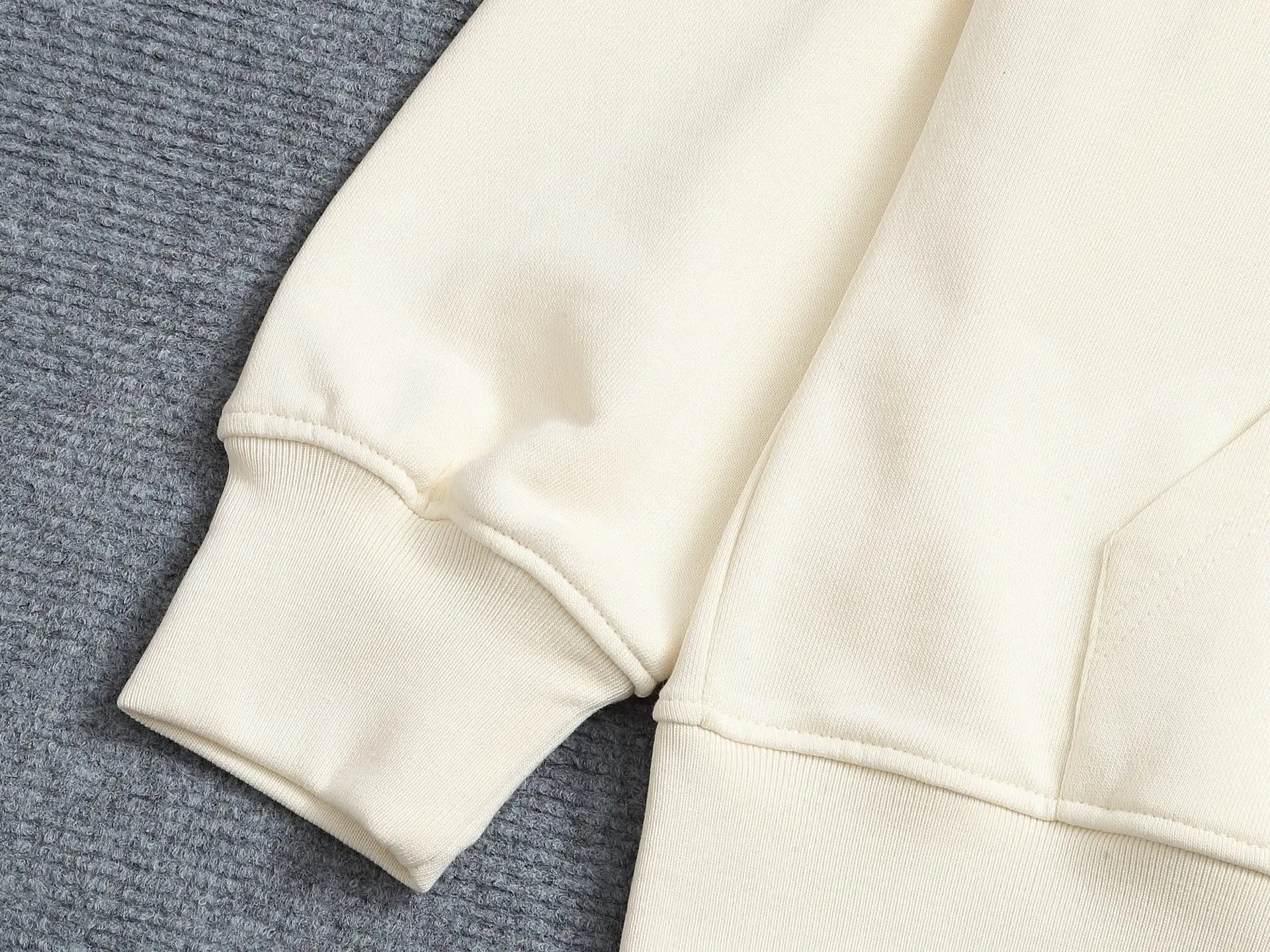 Logo-Embroidered Cotton-Blend Hoodie D19021990 — view 5