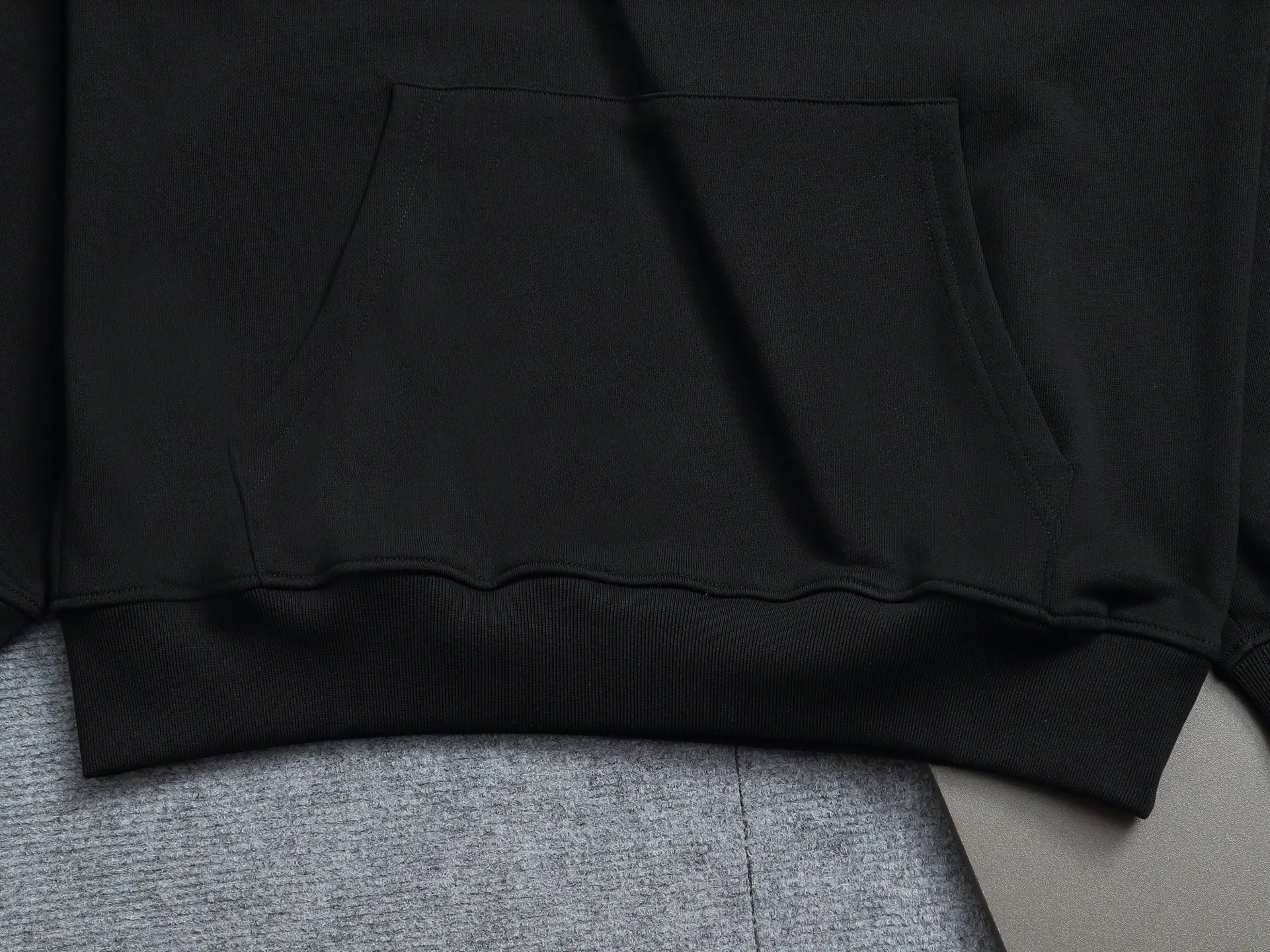 Logo-Embroidered Cotton-Jersey Hoodie D19022007 — view 5