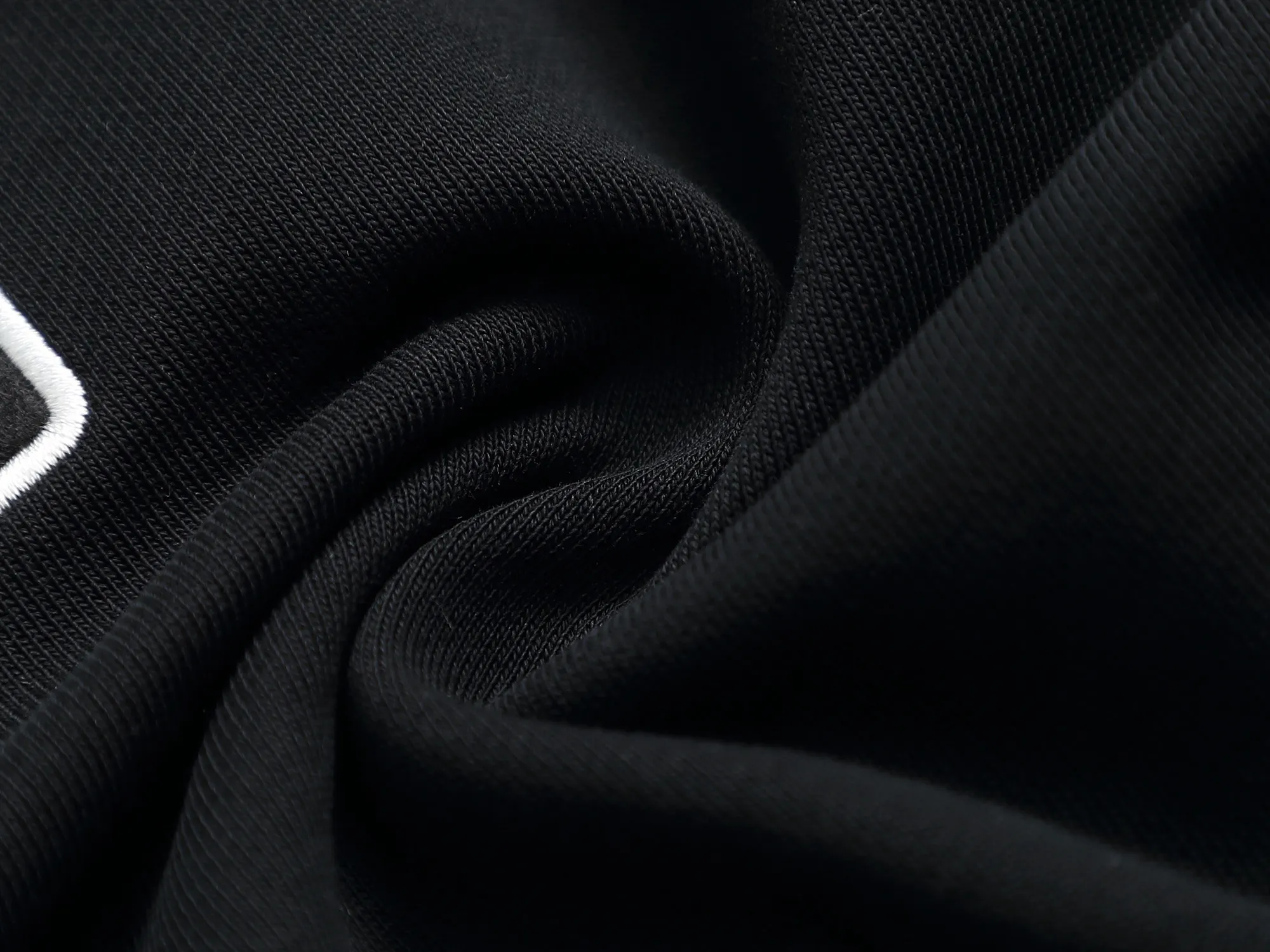Logo-Embroidered Cotton-Jersey Hoodie D19022007 — view 10
