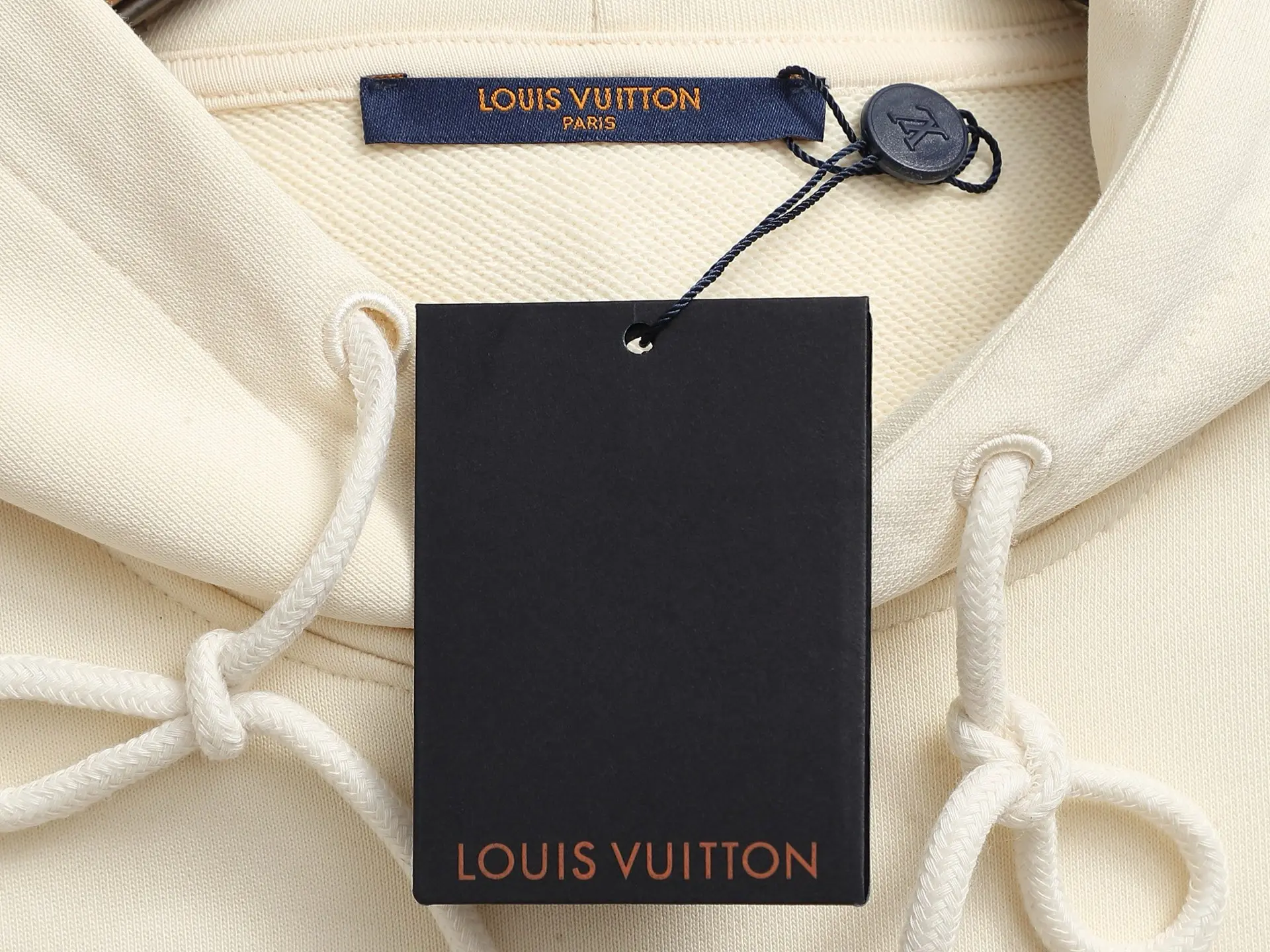 Logo-Embroidered Cotton-Jersey Hoodie D19022006 — view 8