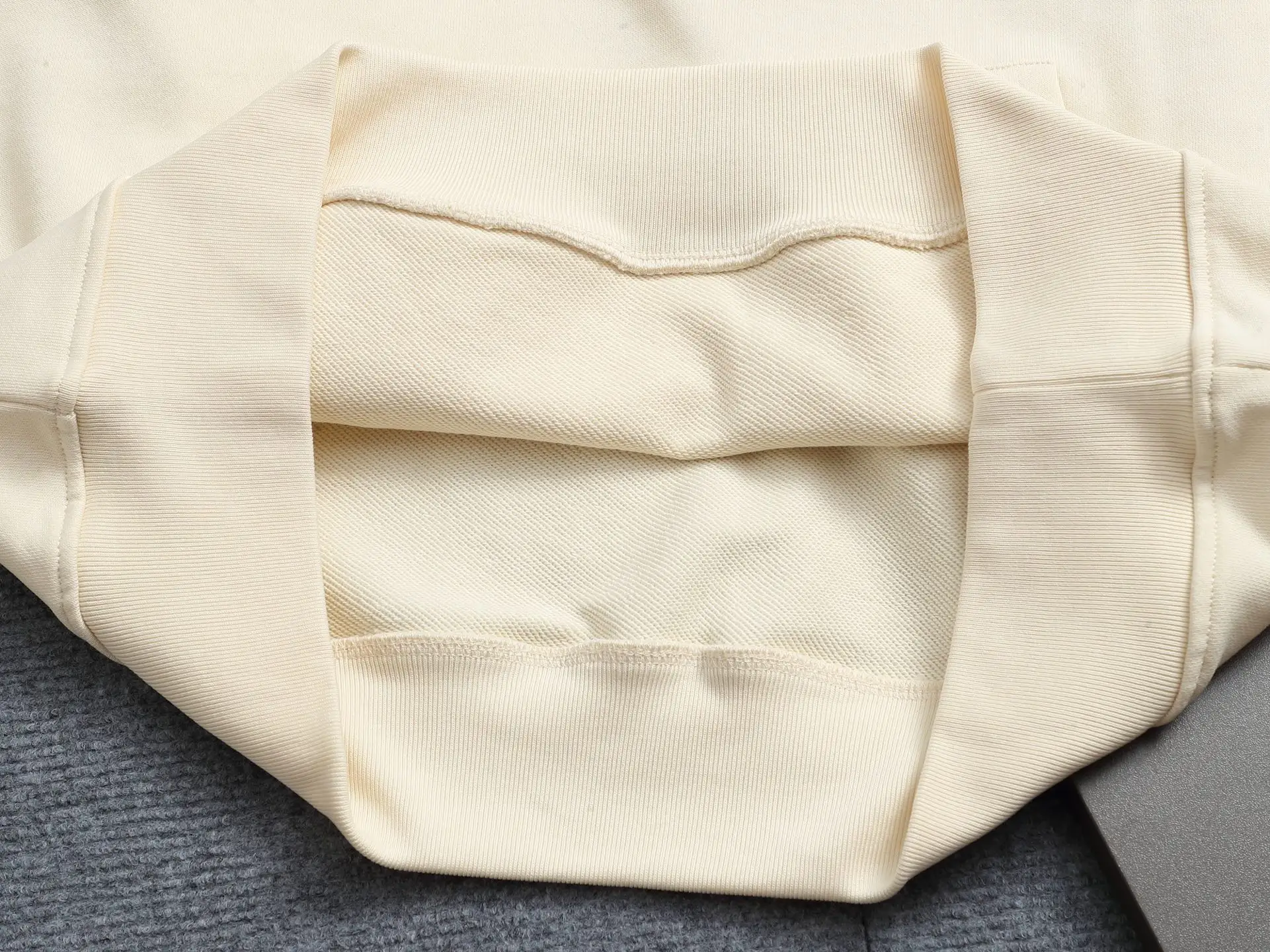 Logo-Embroidered Cotton-Jersey Hoodie D19022006 — view 9