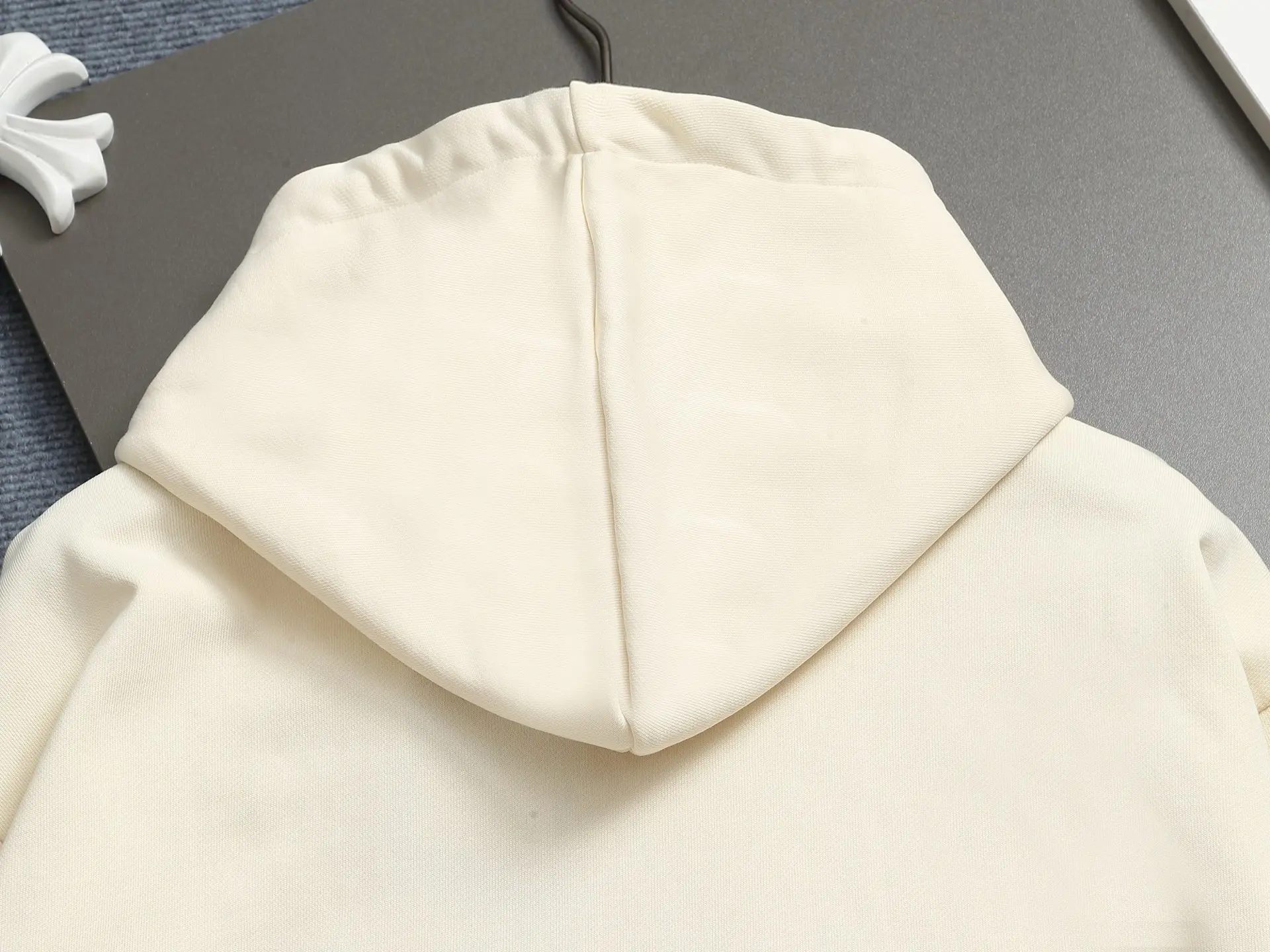 Logo-Embroidered Cotton-Jersey Hoodie D19022006 — view 12