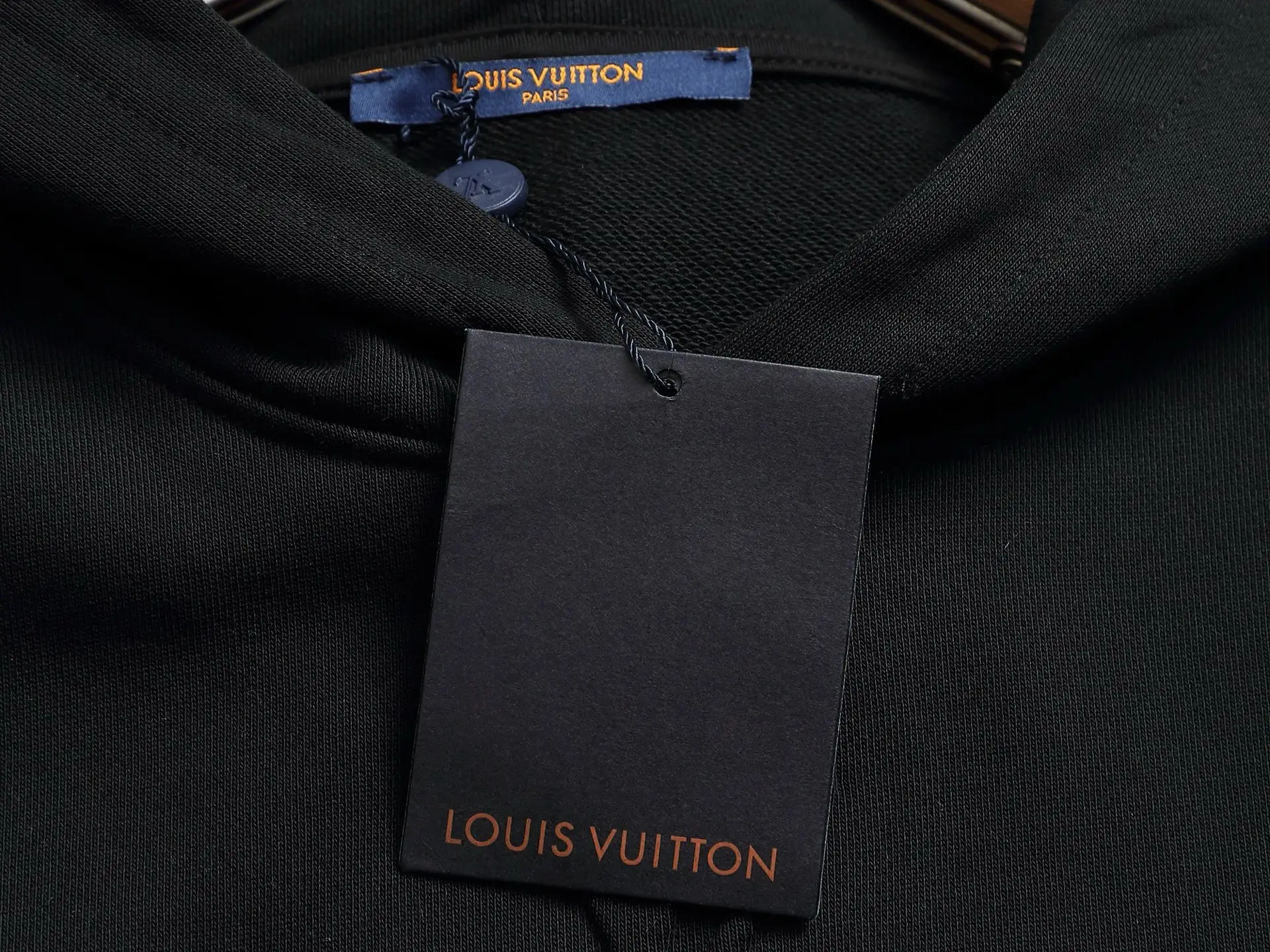 Embossed Logo Cotton-Jersey Hoodie D19021969 — view 7