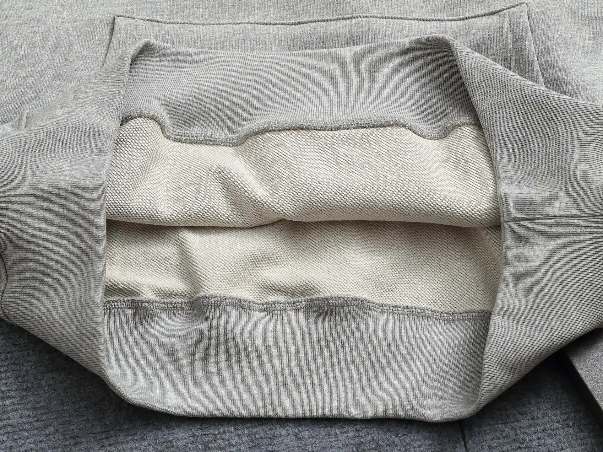 Monogram Embroidered Cotton-Blend Hoodie D19022003 — view 11