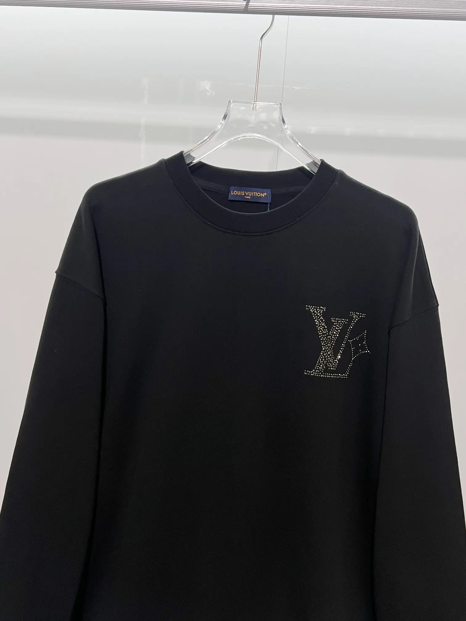 Embellished Logo Crew-Neck Sweatshirt D19022858 — view 3