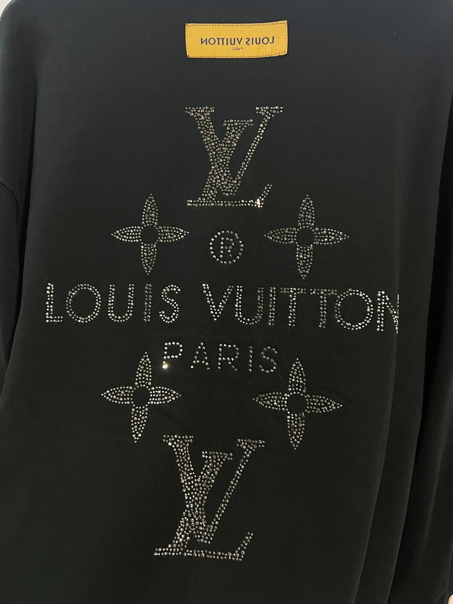 Embellished Logo Crew-Neck Sweatshirt D19022858 — view 5