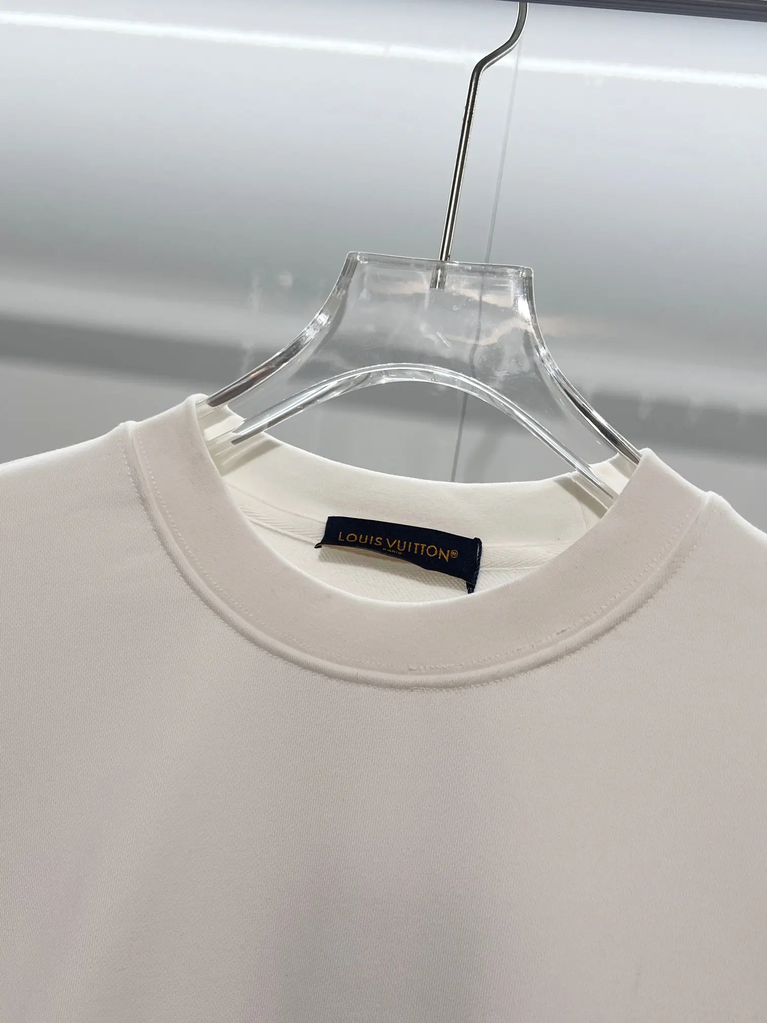 Rhinestone Logo Cotton-Terry Sweatshirt D19022859 — view 7