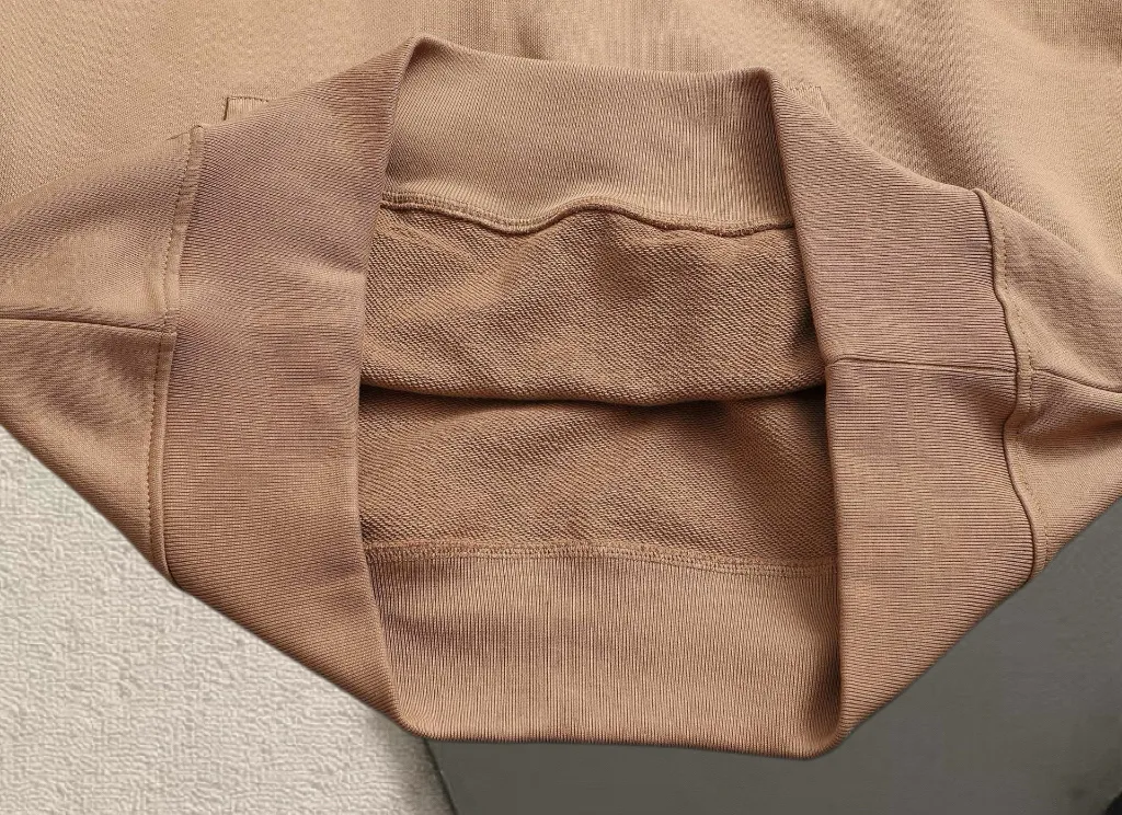 Check-Lined Cotton-Blend Hoodie D19520223 — view 8