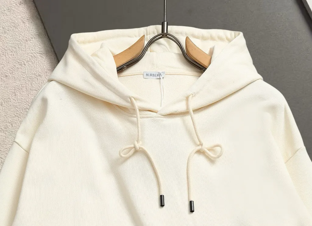 Logo Badge Cotton-Blend Hoodie D19520221 — view 3