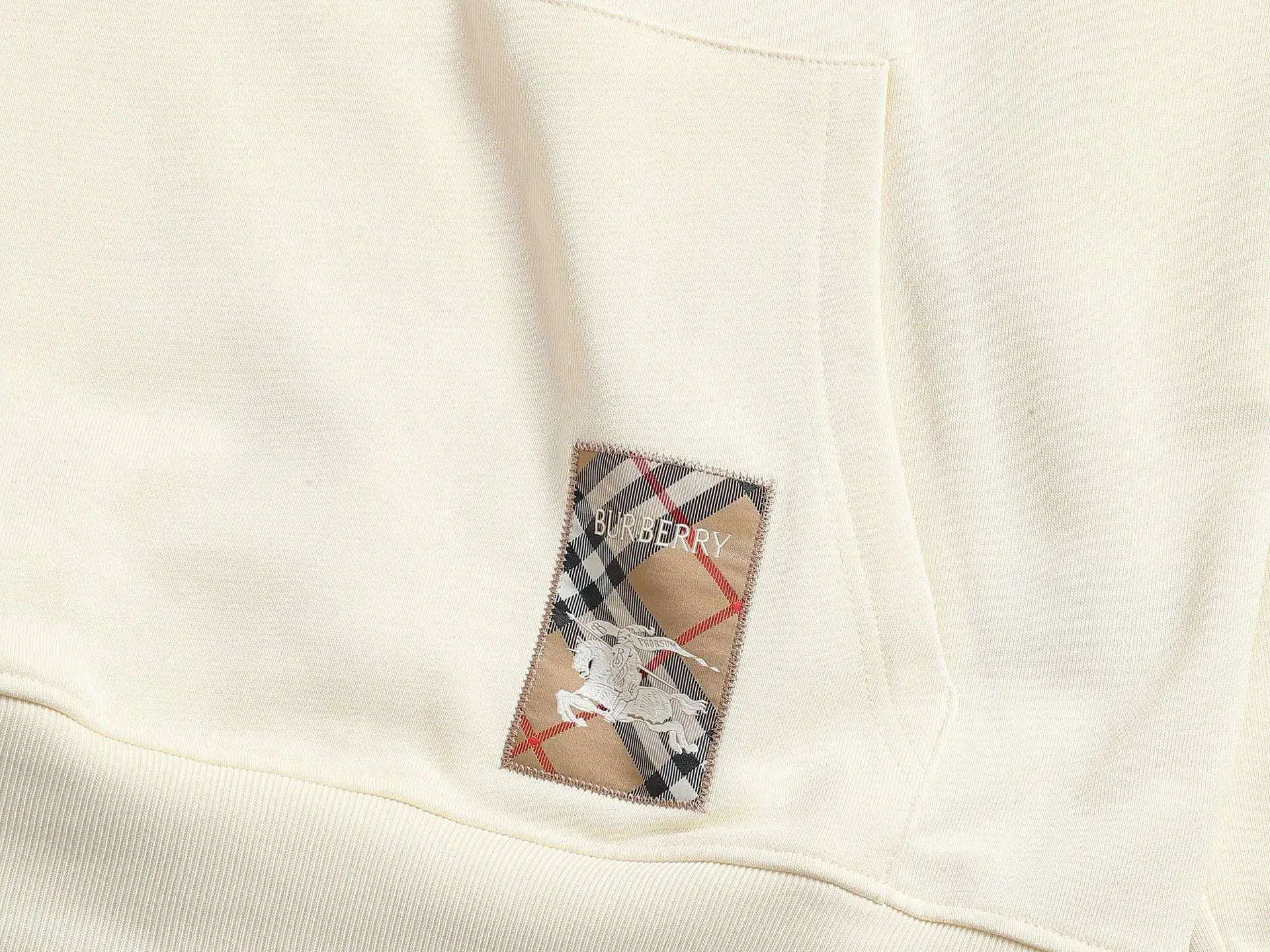Logo Badge Cotton-Blend Hoodie D19520221 — view 4
