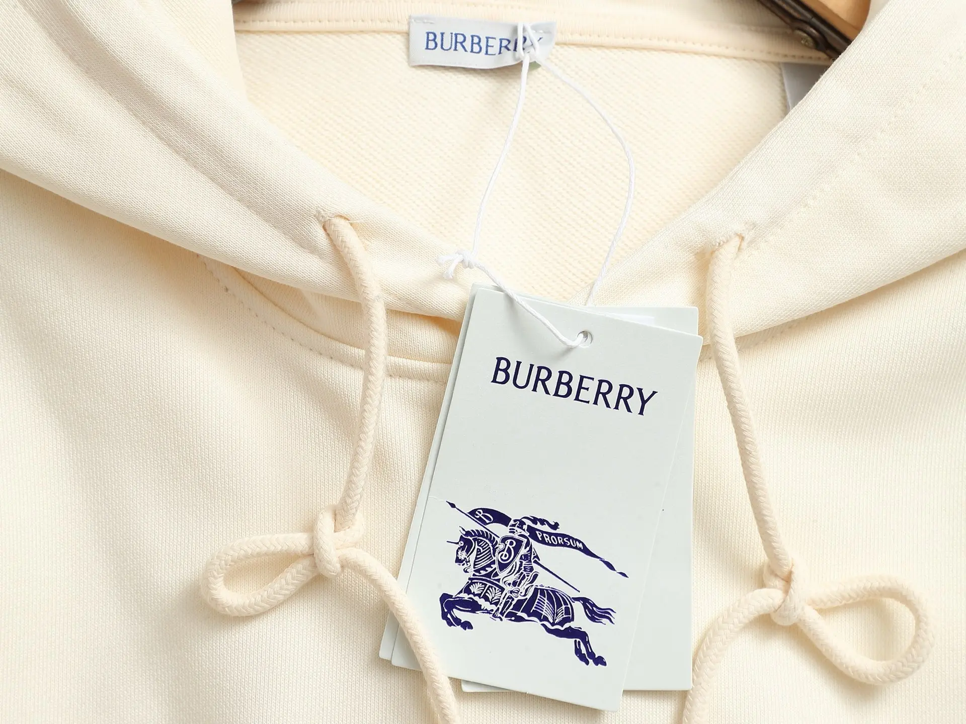 Logo Badge Cotton-Blend Hoodie D19520221 — view 5