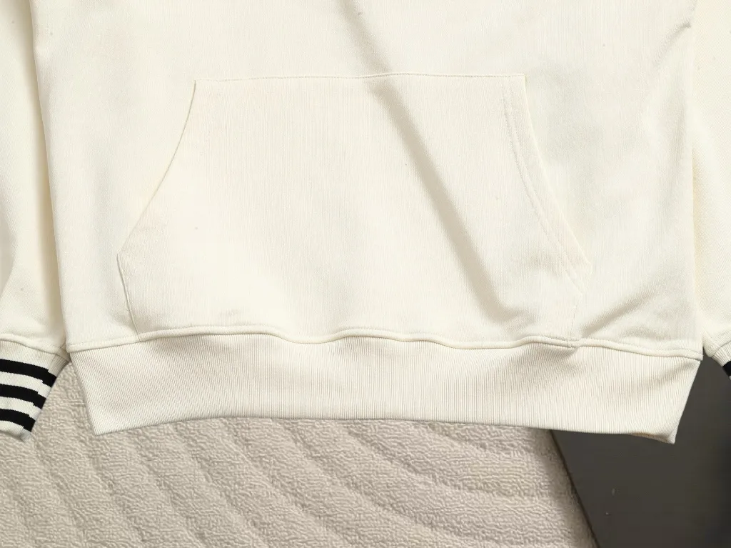 Logo Badge Cotton-Blend Hoodie D19520221 — view 10
