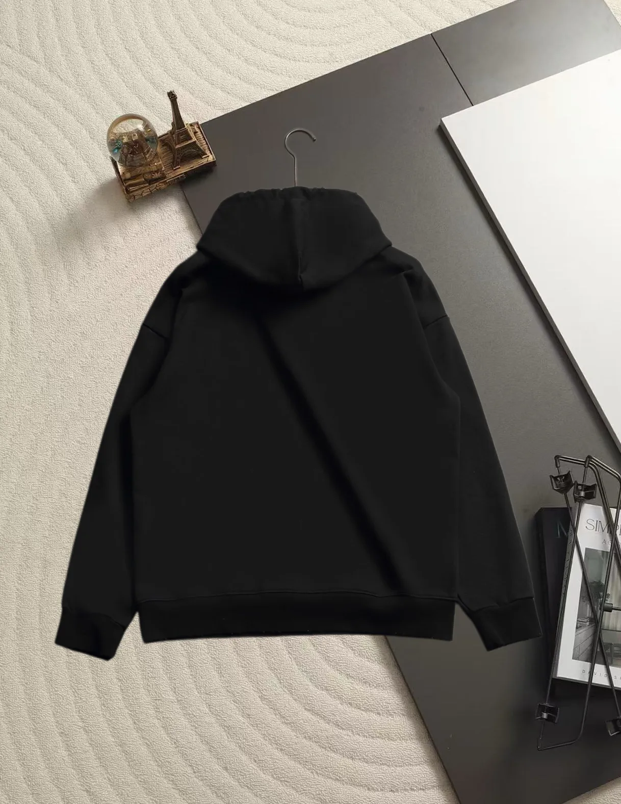 Logo Patch Cotton-Blend Hoodie D19520220 — view 11