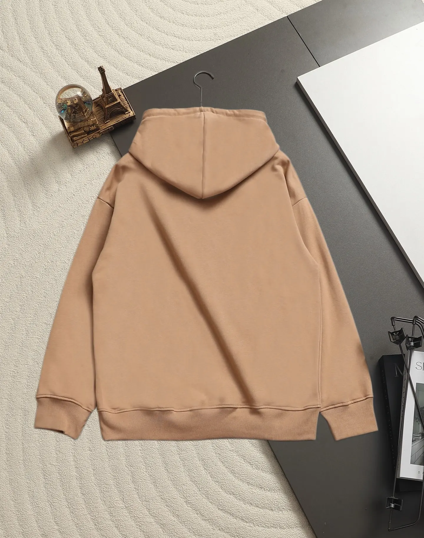 Logo Appliqué Cotton-Blend Hoodie D19520219 — view 10