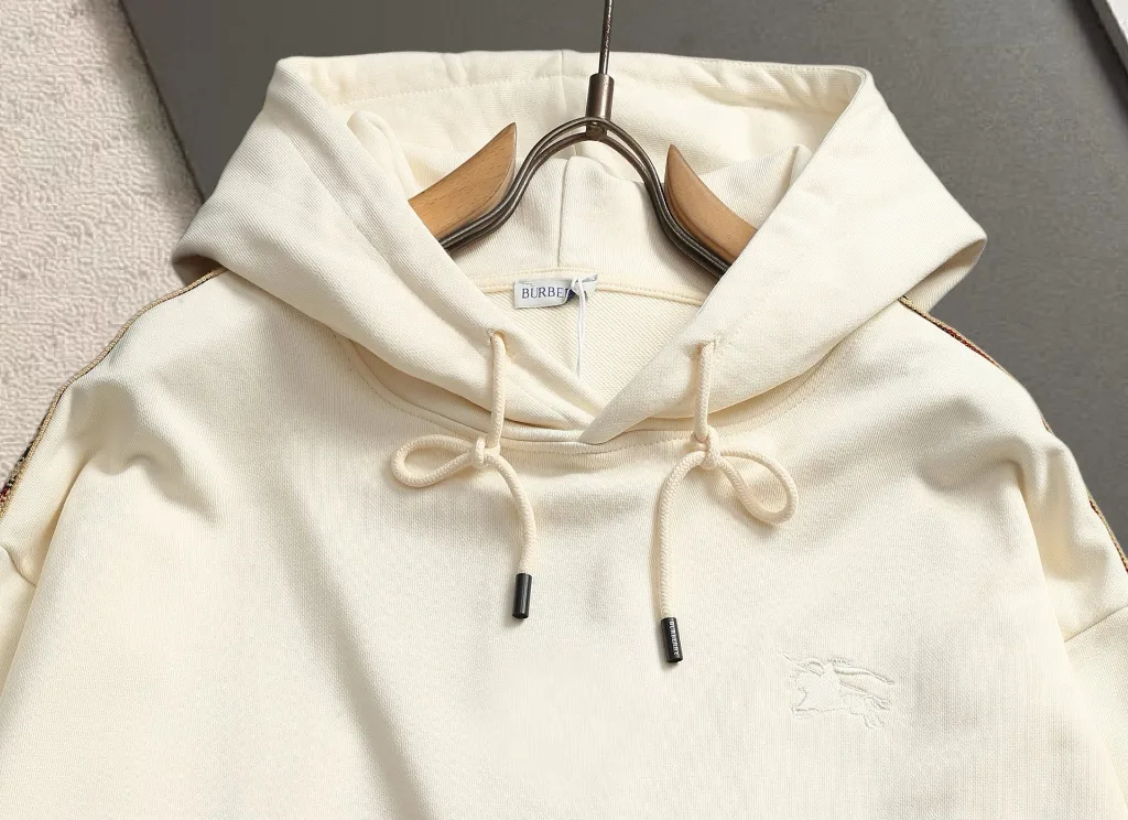 Logo Embroidery Cotton-Blend Hoodie D19520048 — view 3