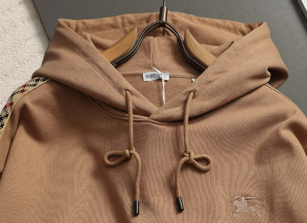 Logo Embroidery Cotton-Blend Hoodie D19520047 — view 3
