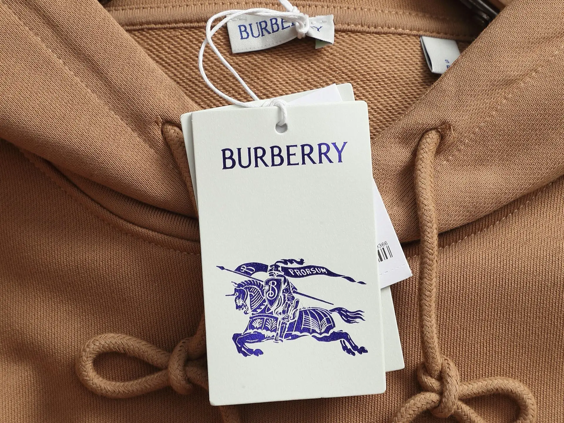 Logo Embroidery Cotton-Blend Hoodie D19520047 — view 5