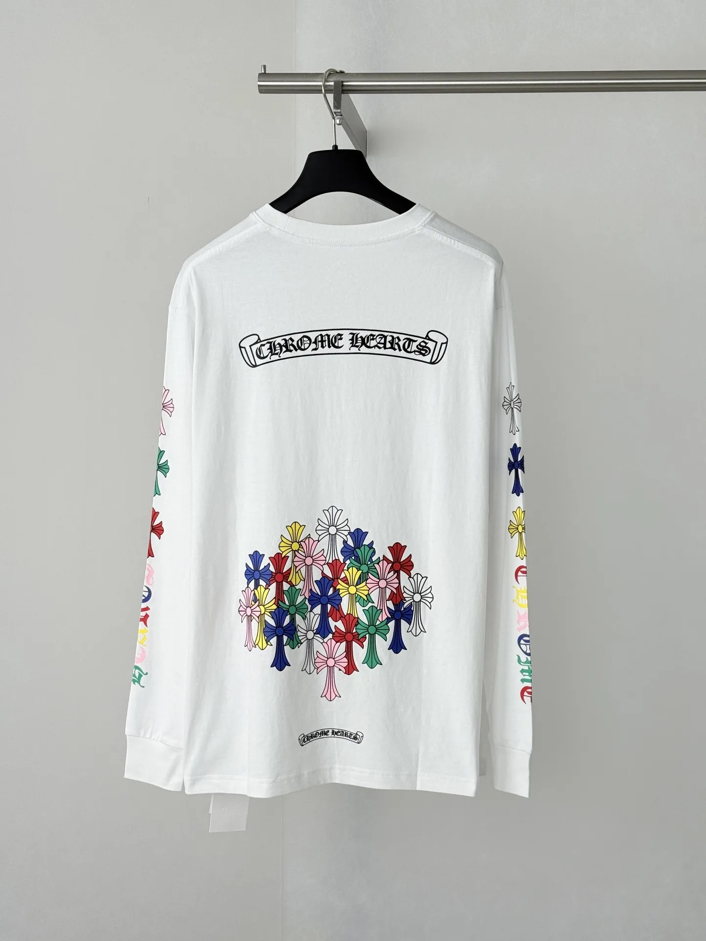 Multicolor Cross Long-Sleeve Pocket T-Shirt D19522625 — view 2