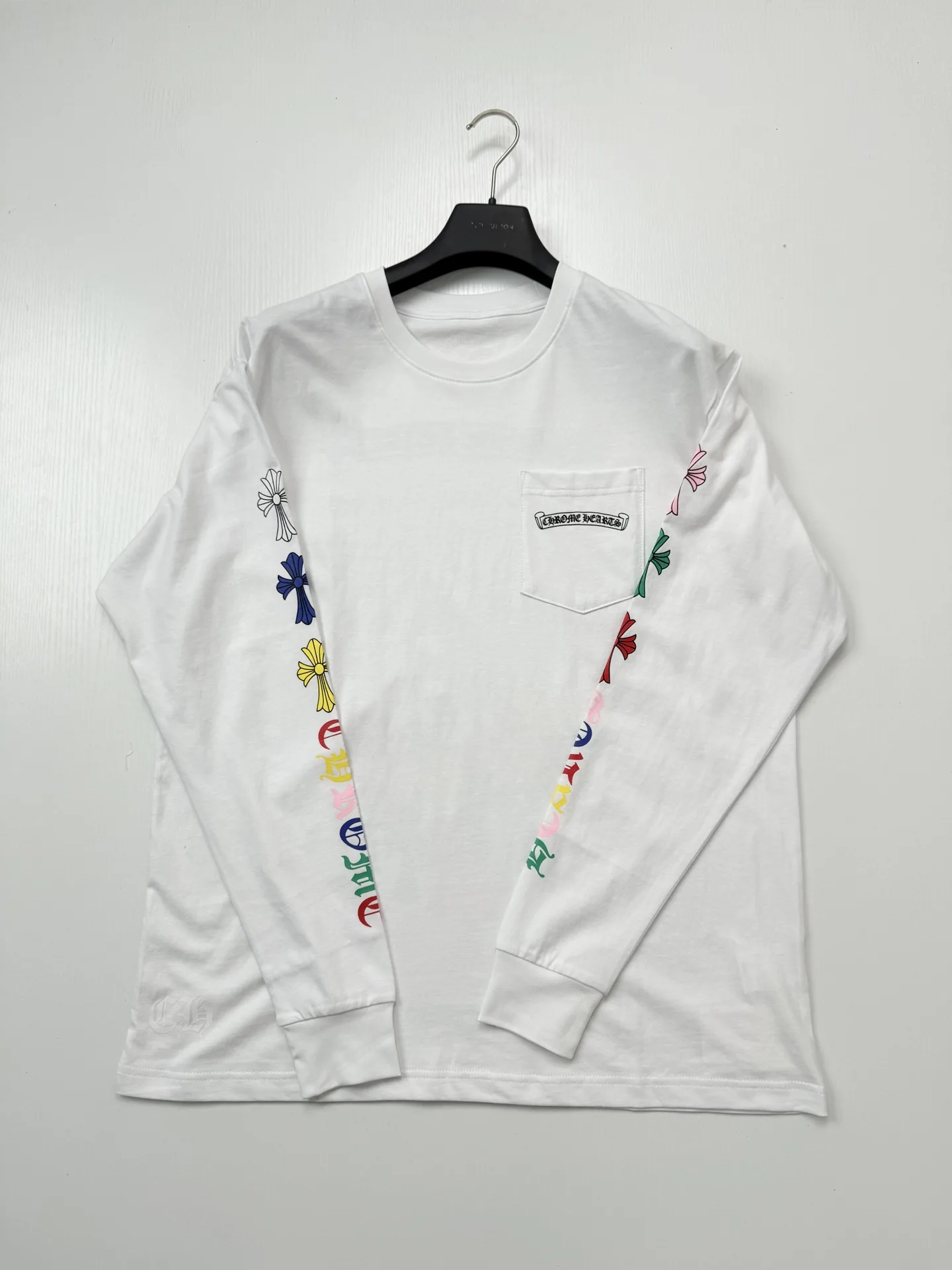 Multicolor Cross Long-Sleeve Pocket T-Shirt D19522625 — view 3