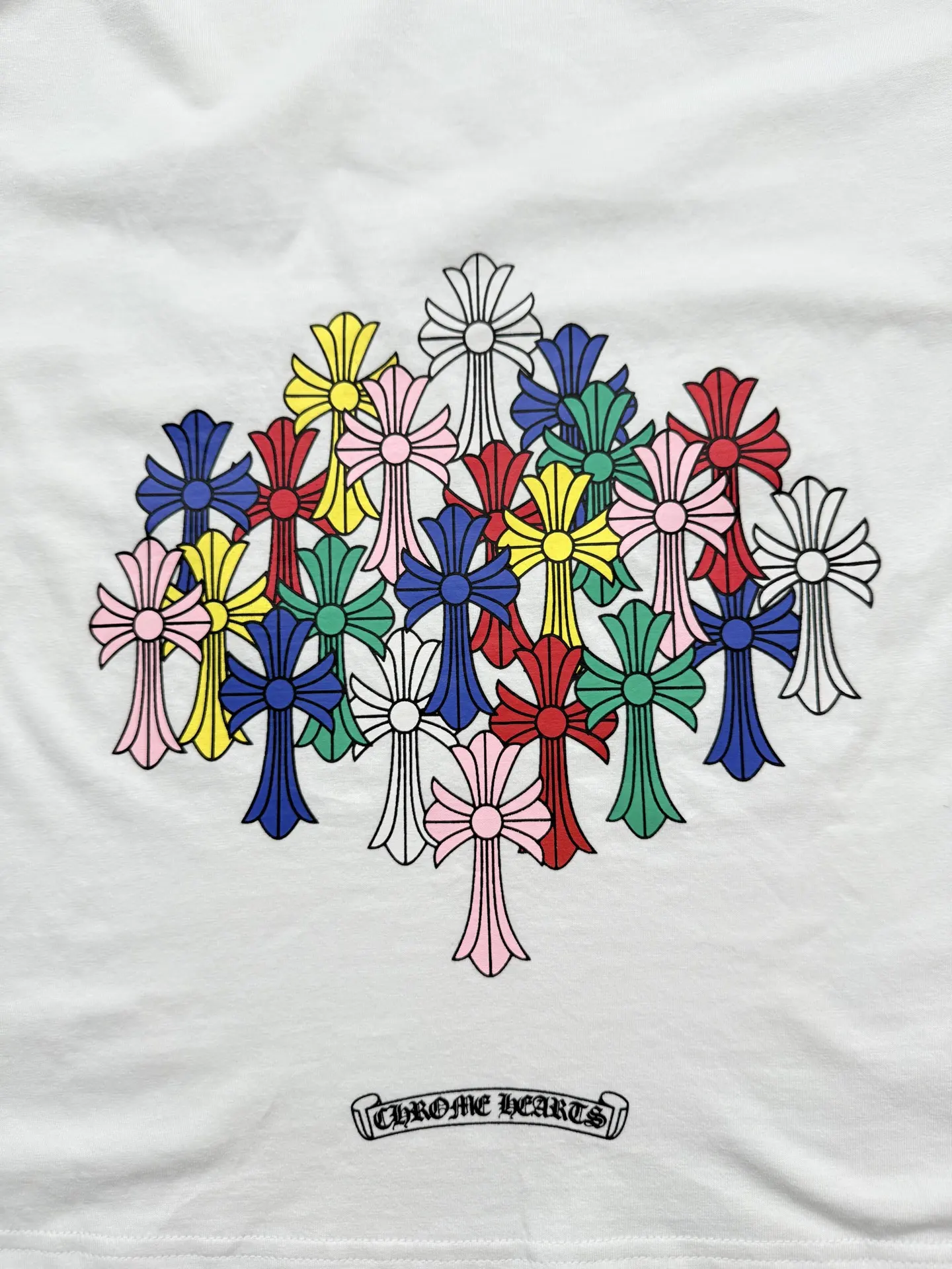 Multicolor Cross Long-Sleeve Pocket T-Shirt D19522625 — view 10