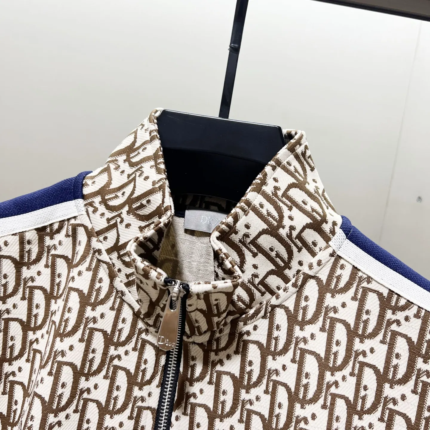 Oblique Monogram Zip-Up Track Jacket D19520059 — view 3