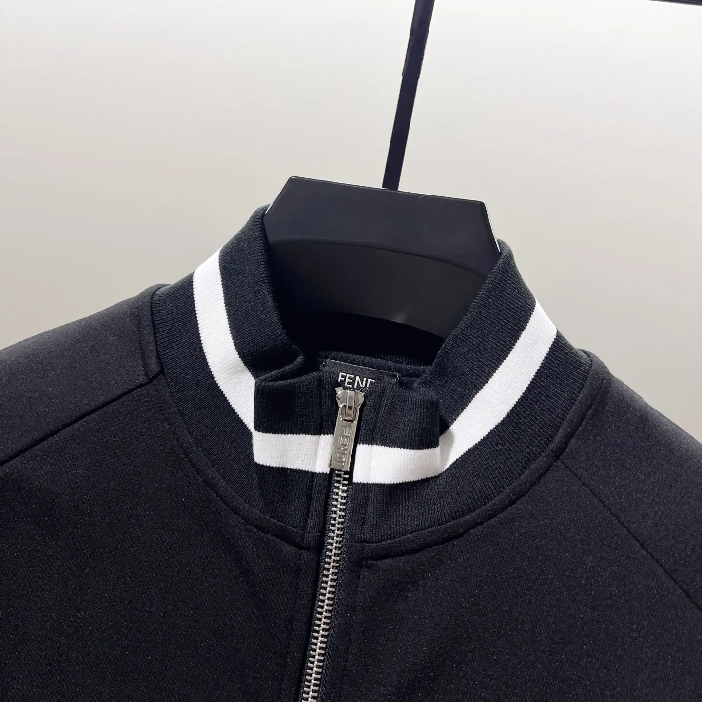 Karl Lagerfeld Patch Zip-Up Track Jacket D19520054 — view 3