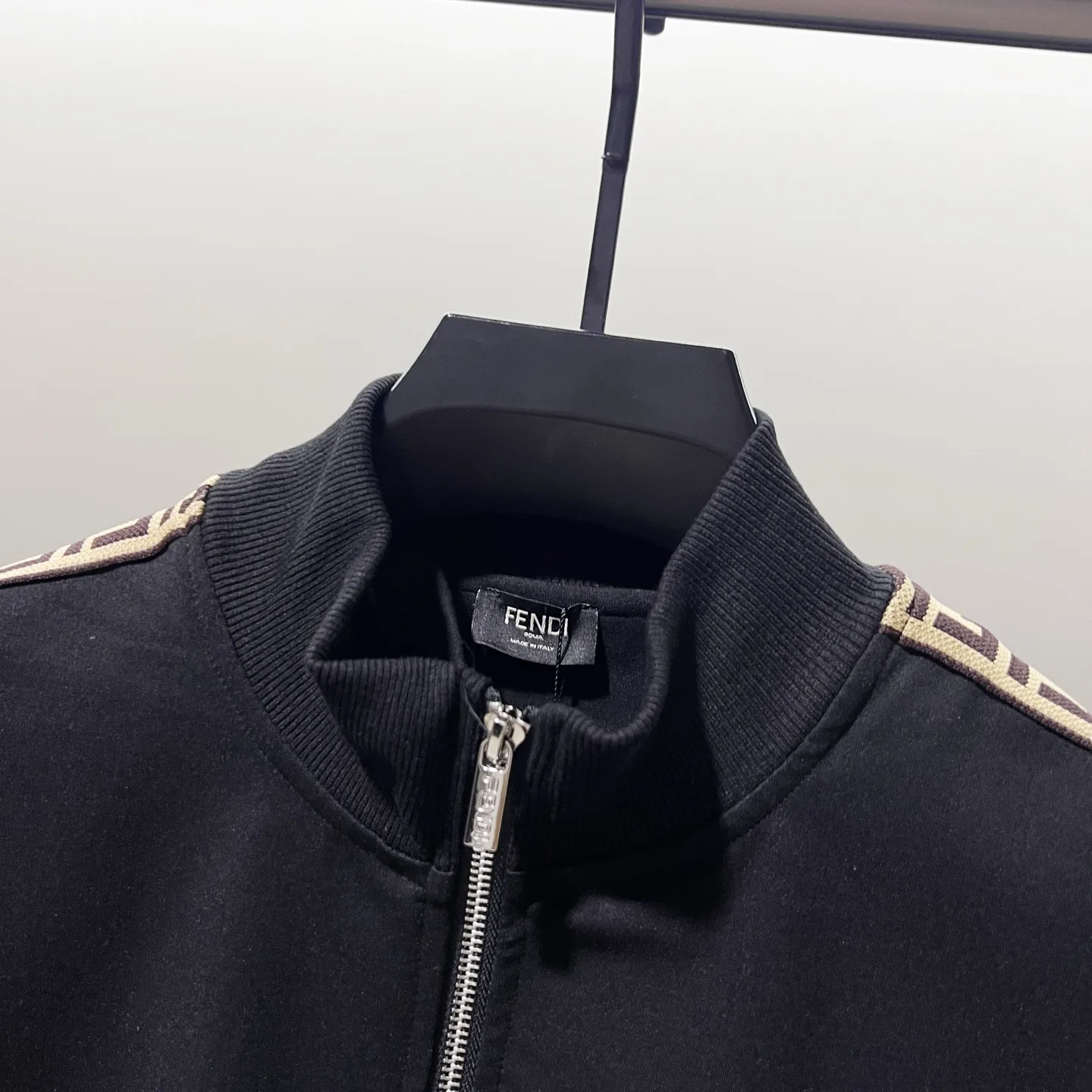 FF Logo Tape Zip-Up Track Jacket D19520052 — view 3