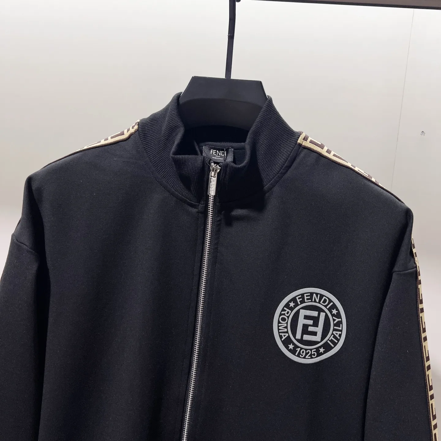 FF Logo Tape Zip-Up Track Jacket D19520052 — view 4