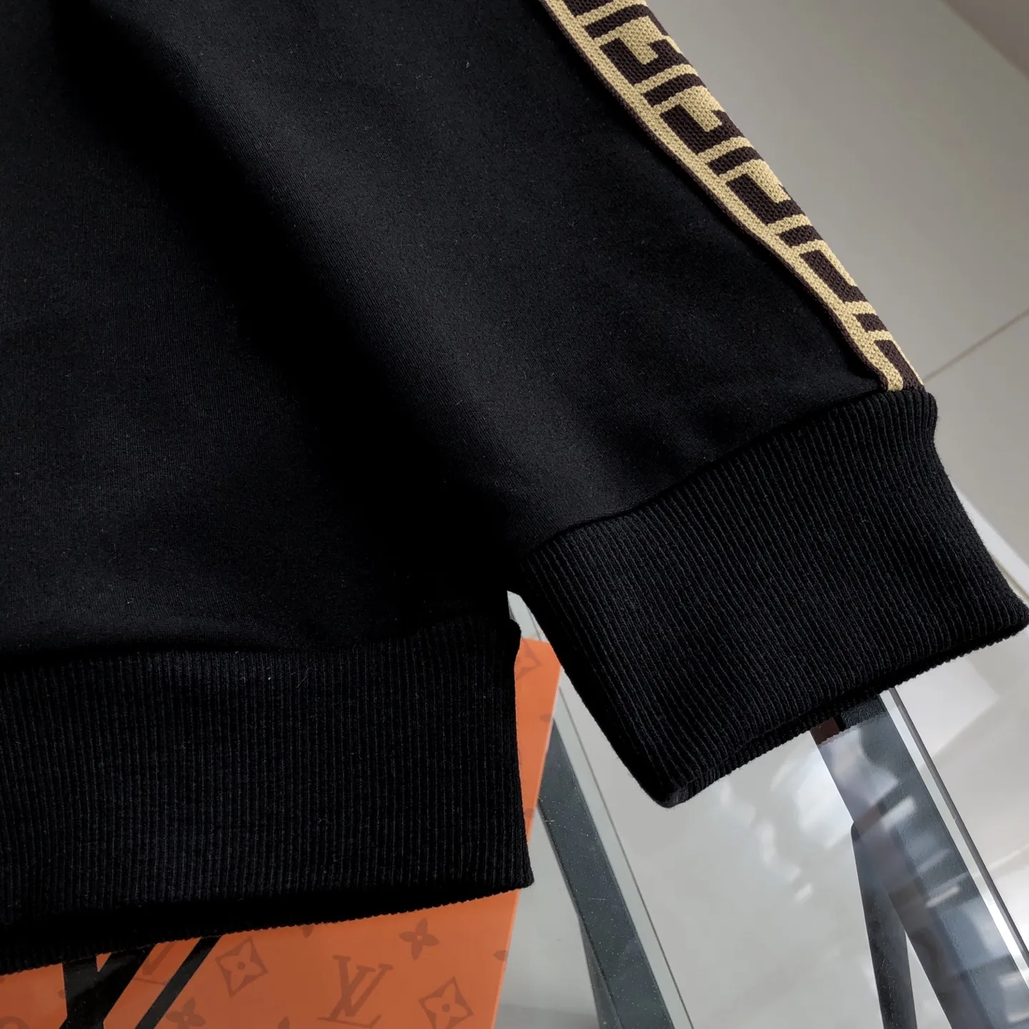 Logo-Embroidered Tape-Trim Track Jacket D19520083 — view 6