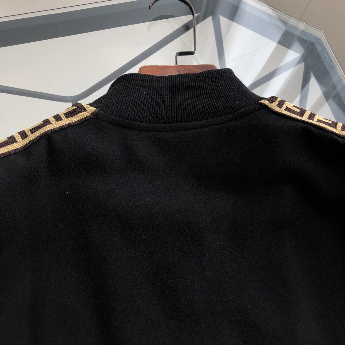 Logo-Embroidered Tape-Trim Track Jacket D19520083 — view 7