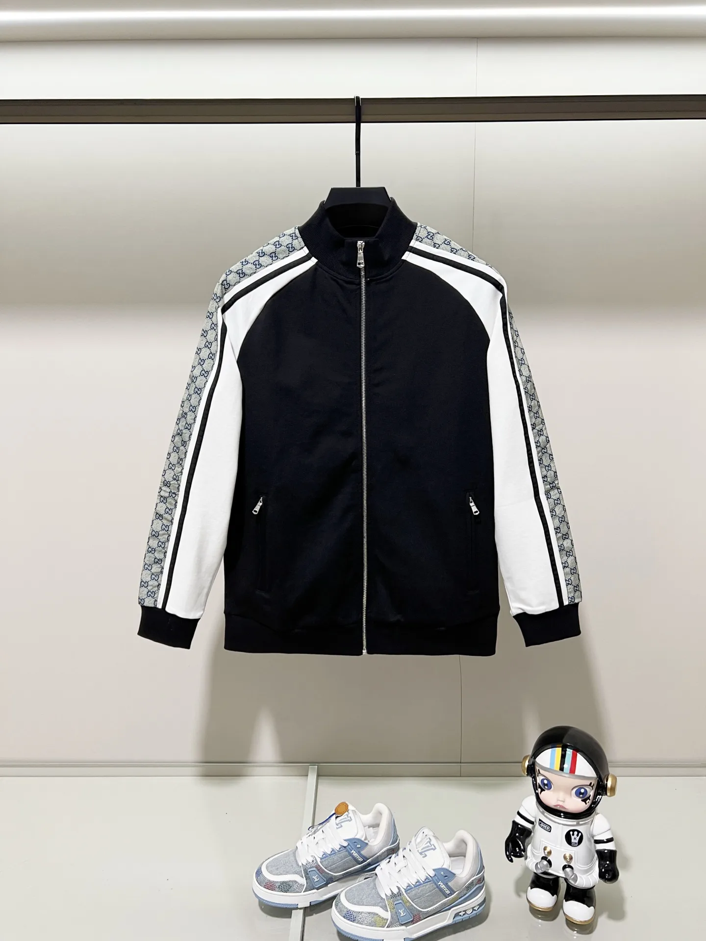GG Monogram Webbing Zip-Up Track Jacket D19520075
