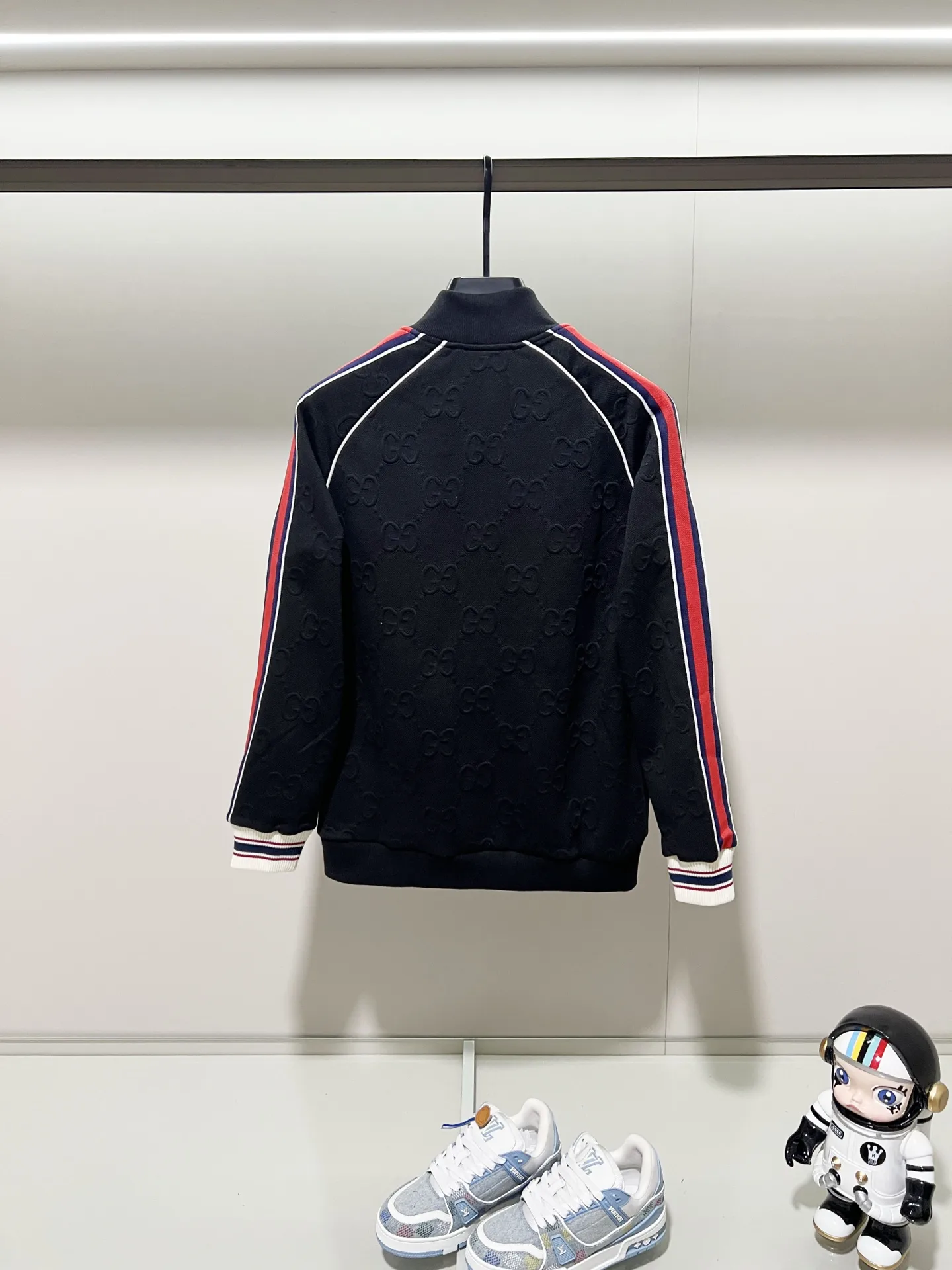 GG Jacquard Web-Stripe Track Jacket D19520079 — view 2