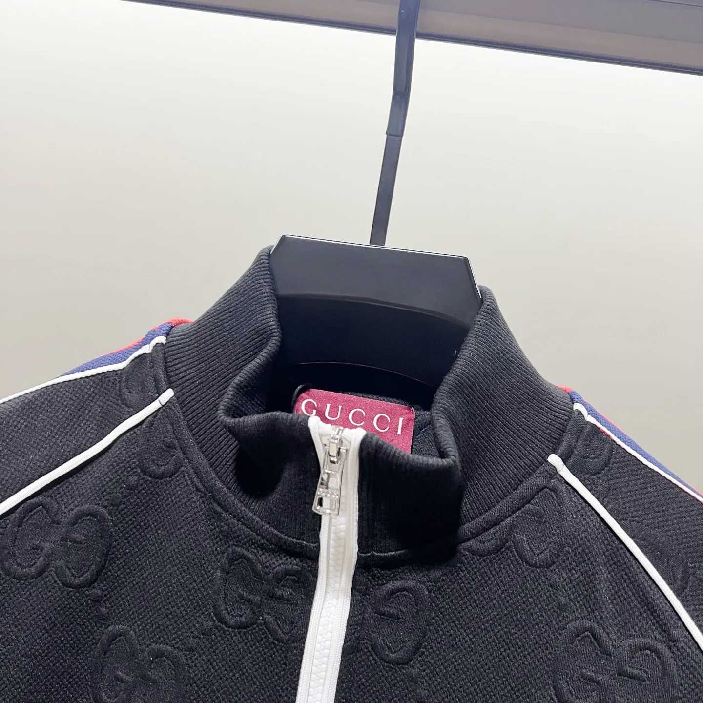 GG Jacquard Web-Stripe Track Jacket D19520079 — view 3