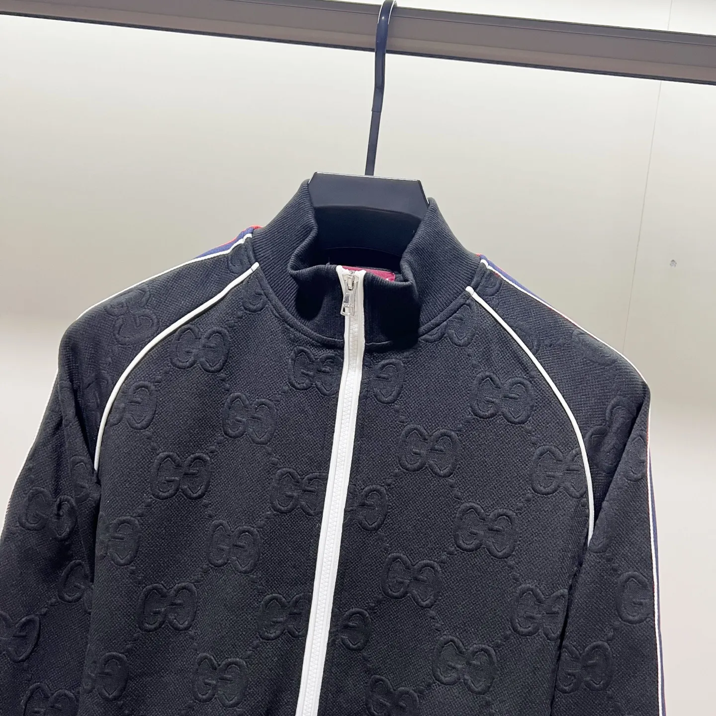 GG Jacquard Web-Stripe Track Jacket D19520079 — view 4