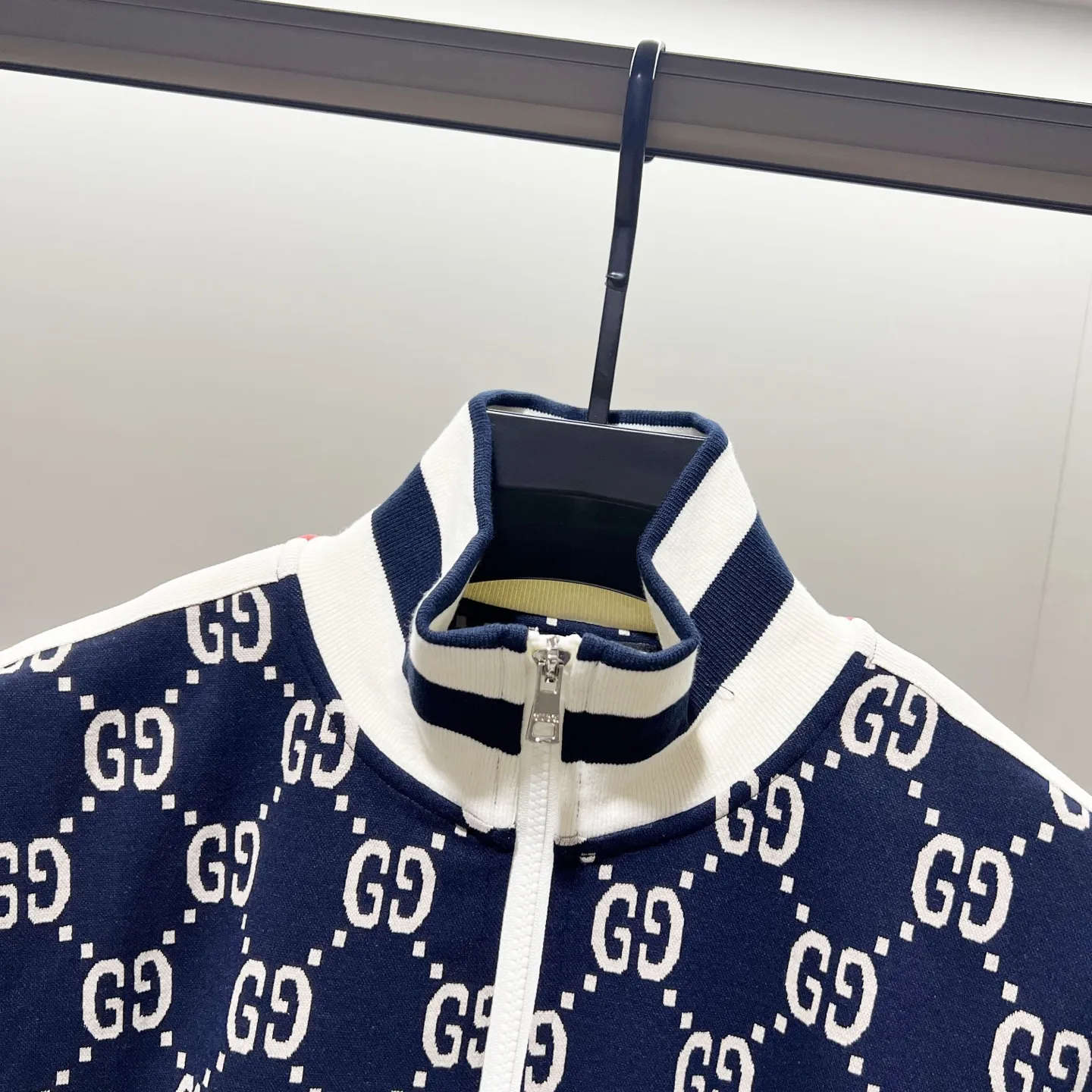 GG Monogram Jacquard Zip-Up Track Jacket D19520077 — view 3