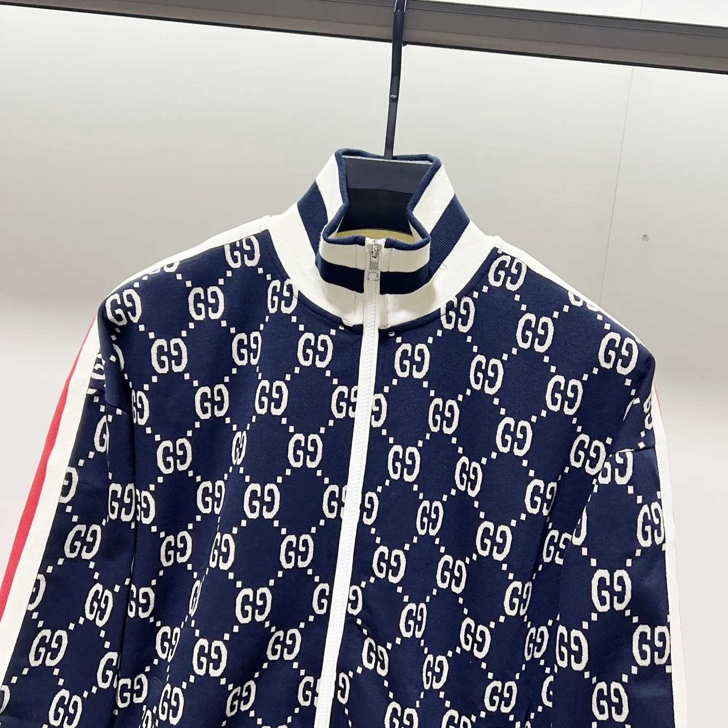 GG Monogram Jacquard Zip-Up Track Jacket D19520077 — view 4