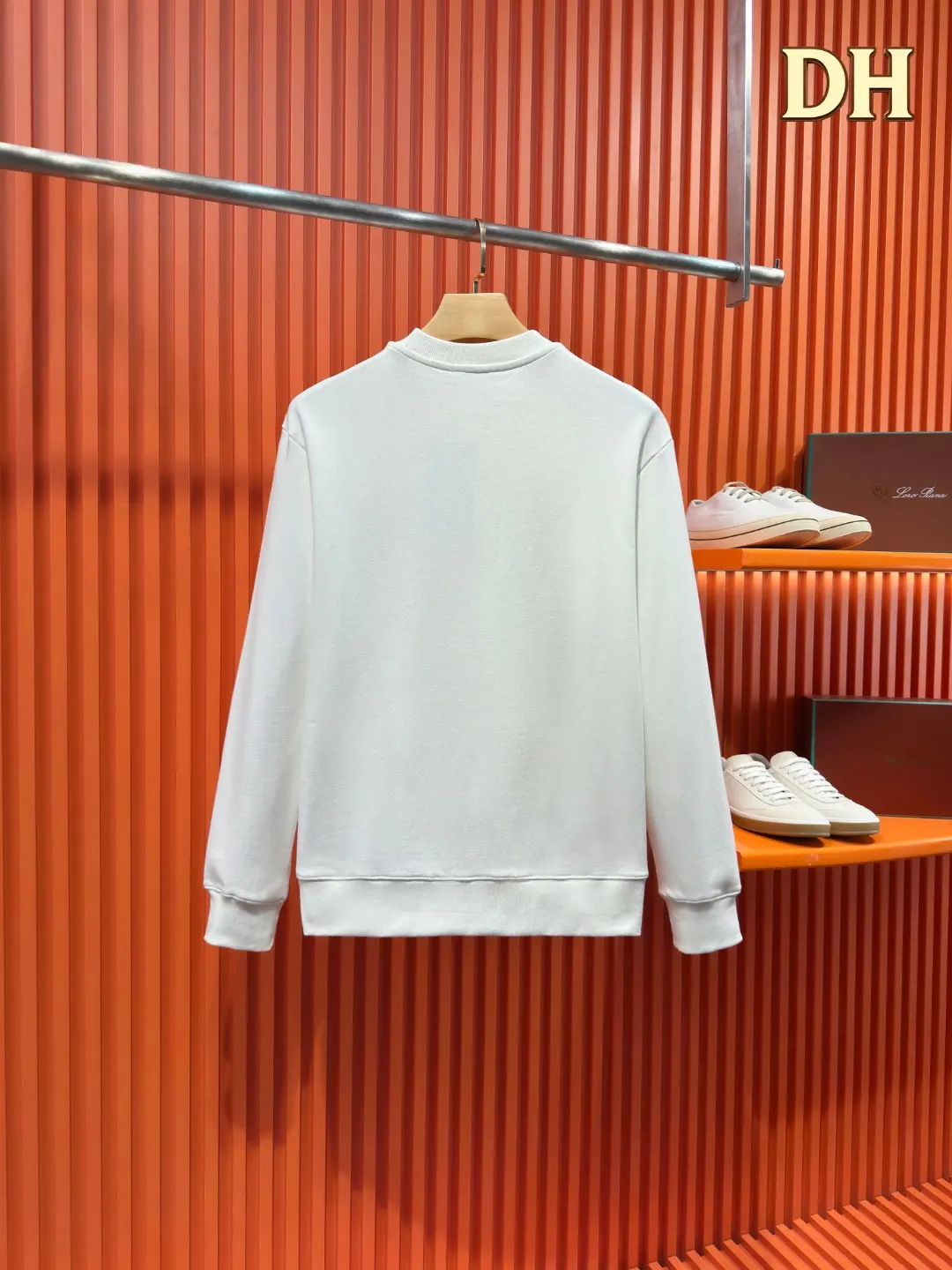 Web Stripe Logo Embroidered Sweatshirt D19522024 — view 2