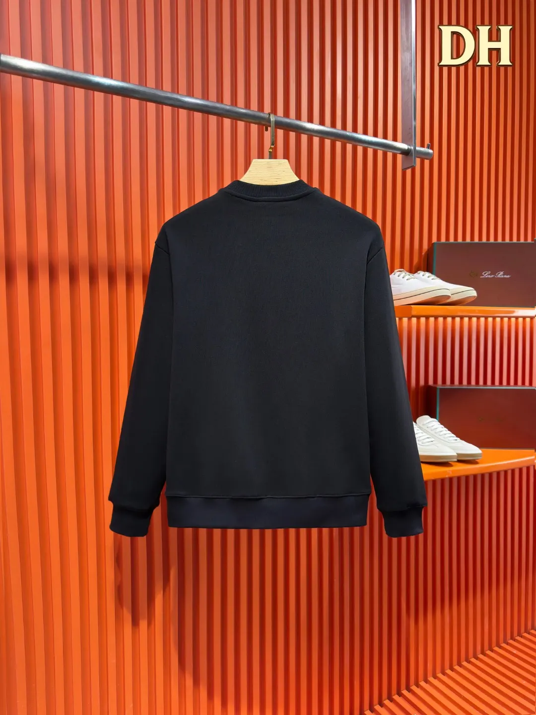 Web Stripe Logo Embroidered Sweatshirt D19522023 — view 2
